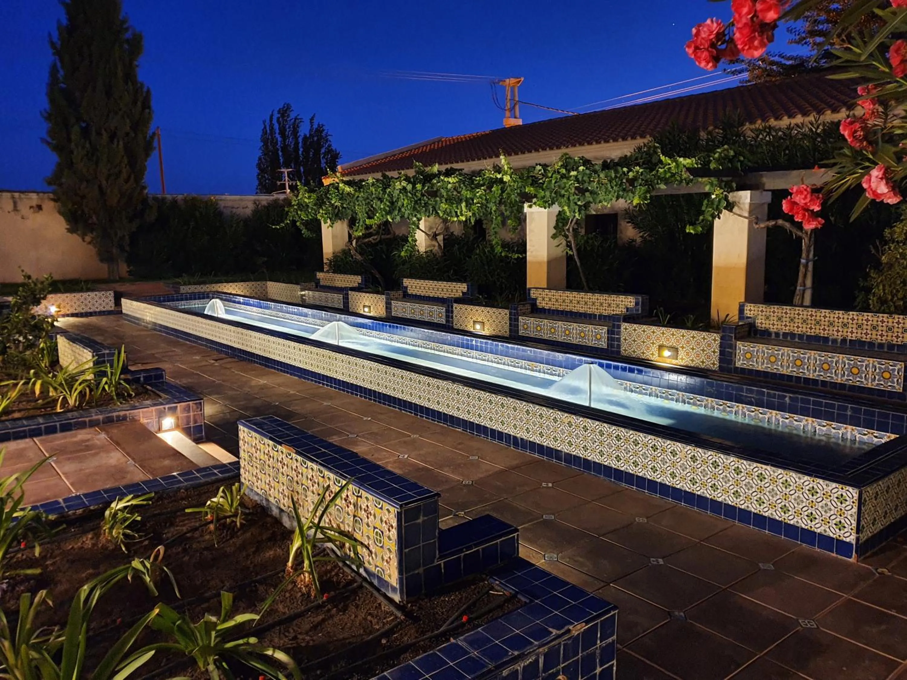Patio in Casa Agostino - Luxury wine resort