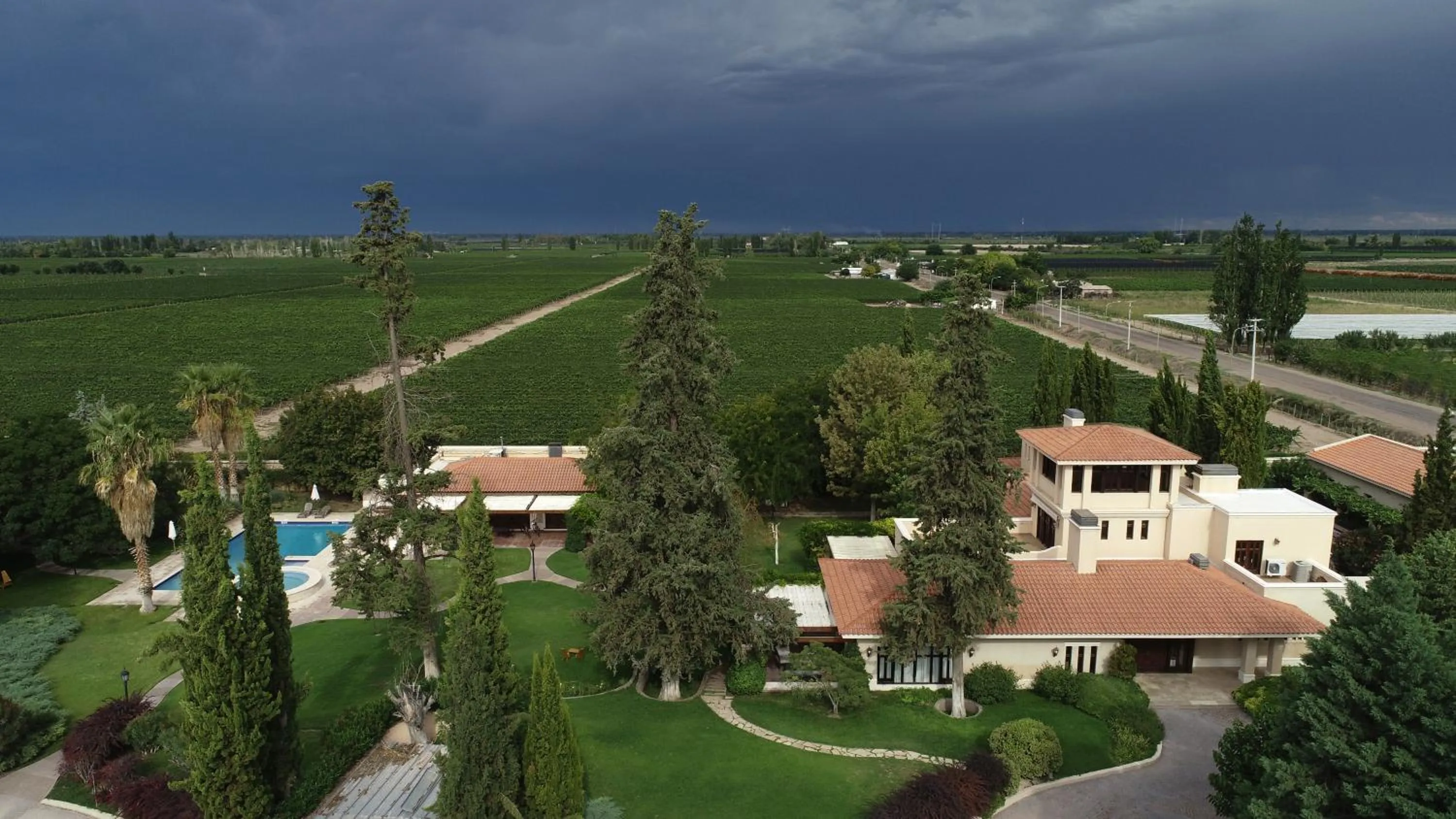 Bird's eye view in Casa Agostino - Luxury wine resort