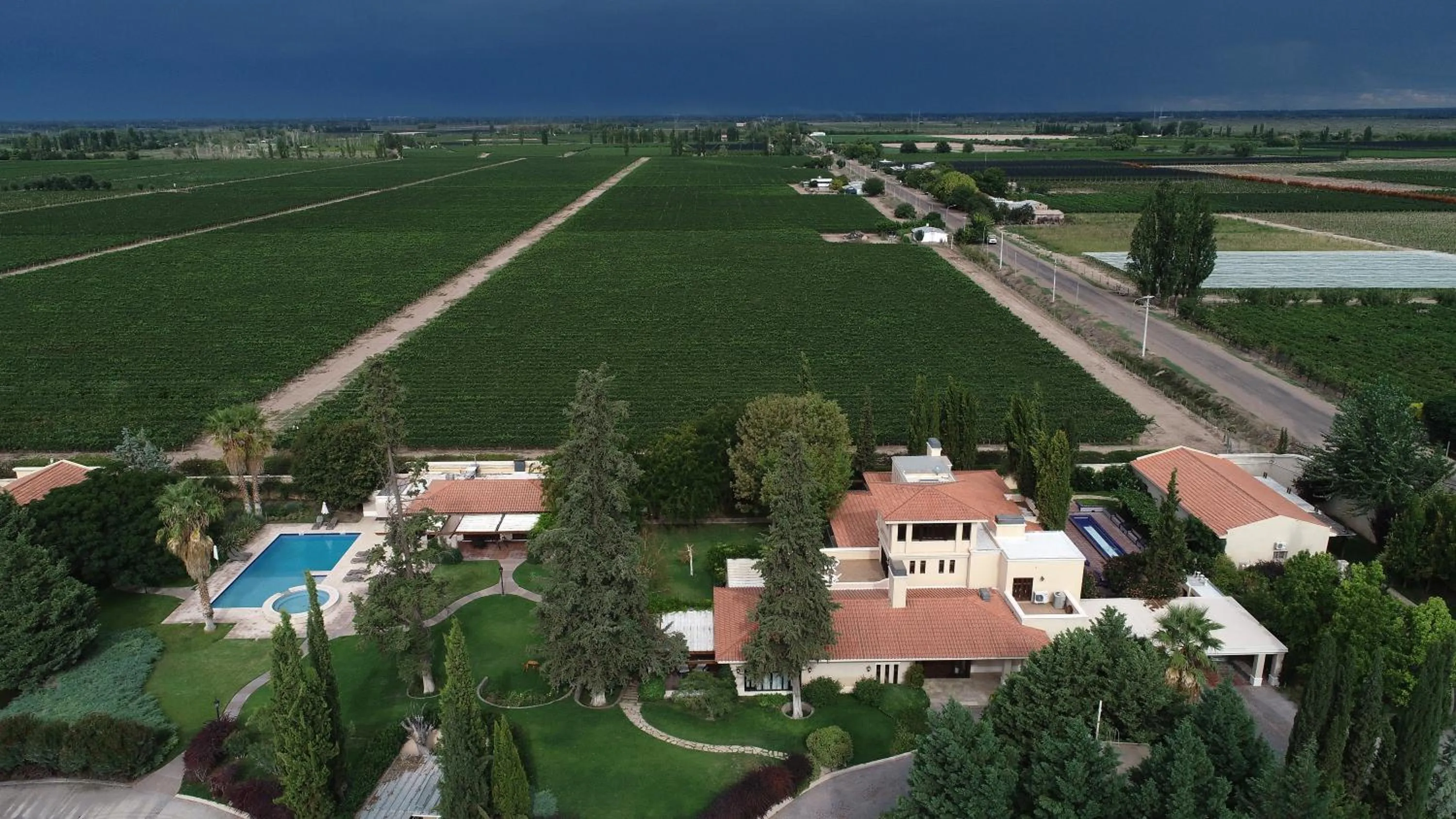 Bird's eye view in Casa Agostino - Luxury wine resort