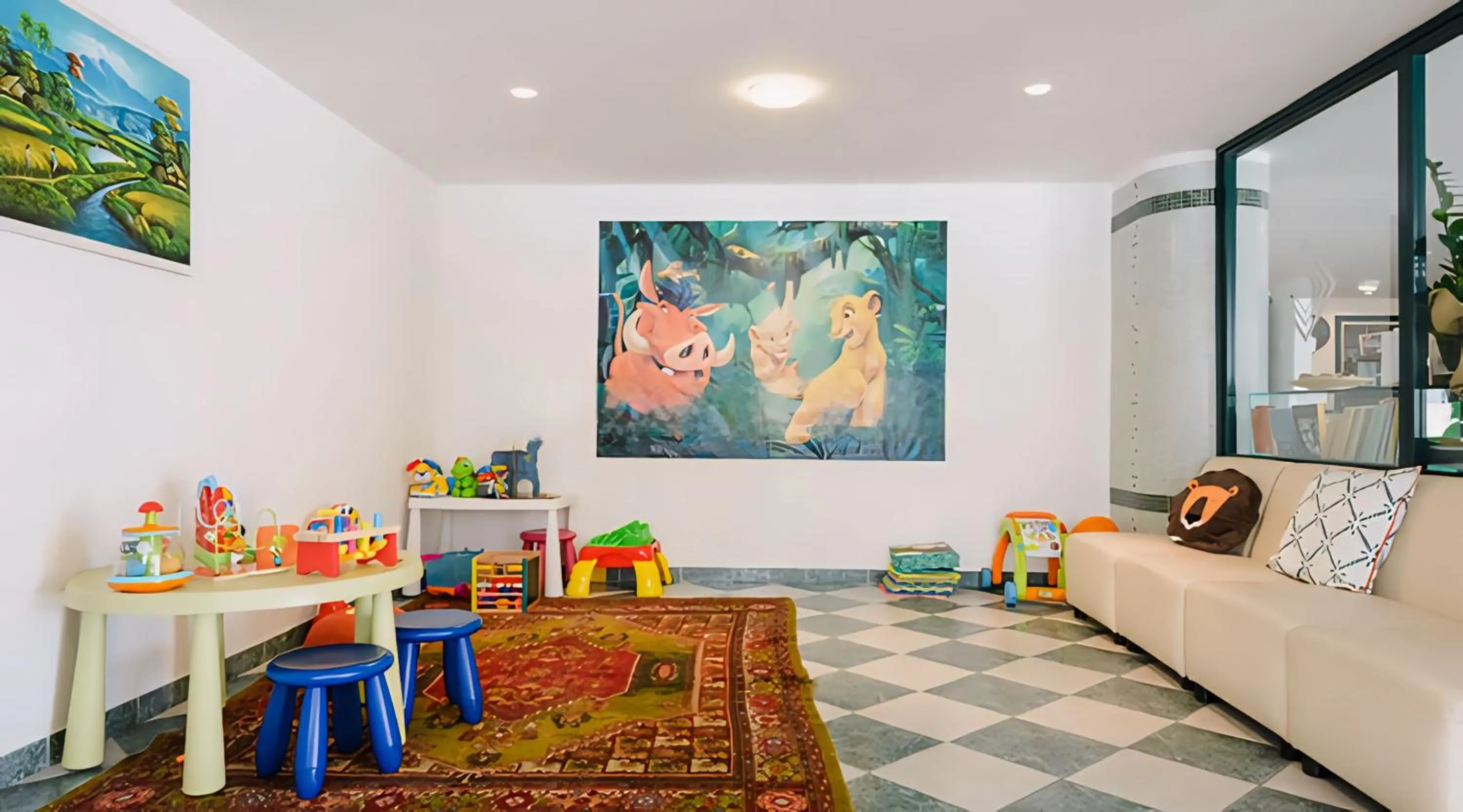 Children play ground in Hotel Baltic