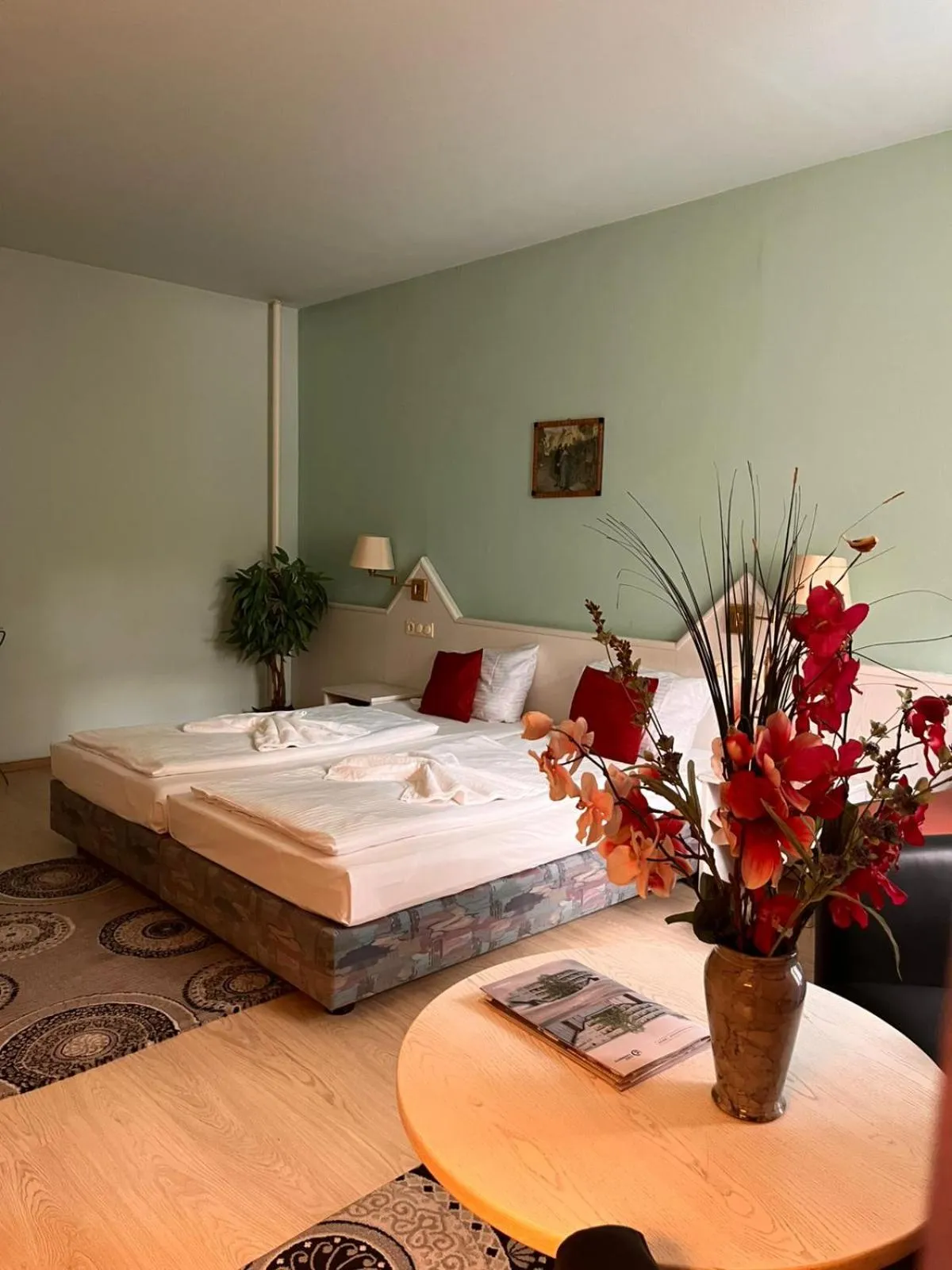 Bedroom, Bed in Hotel Elisenhof