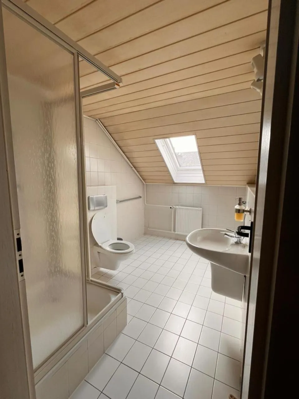 Shower in Hotel Elisenhof