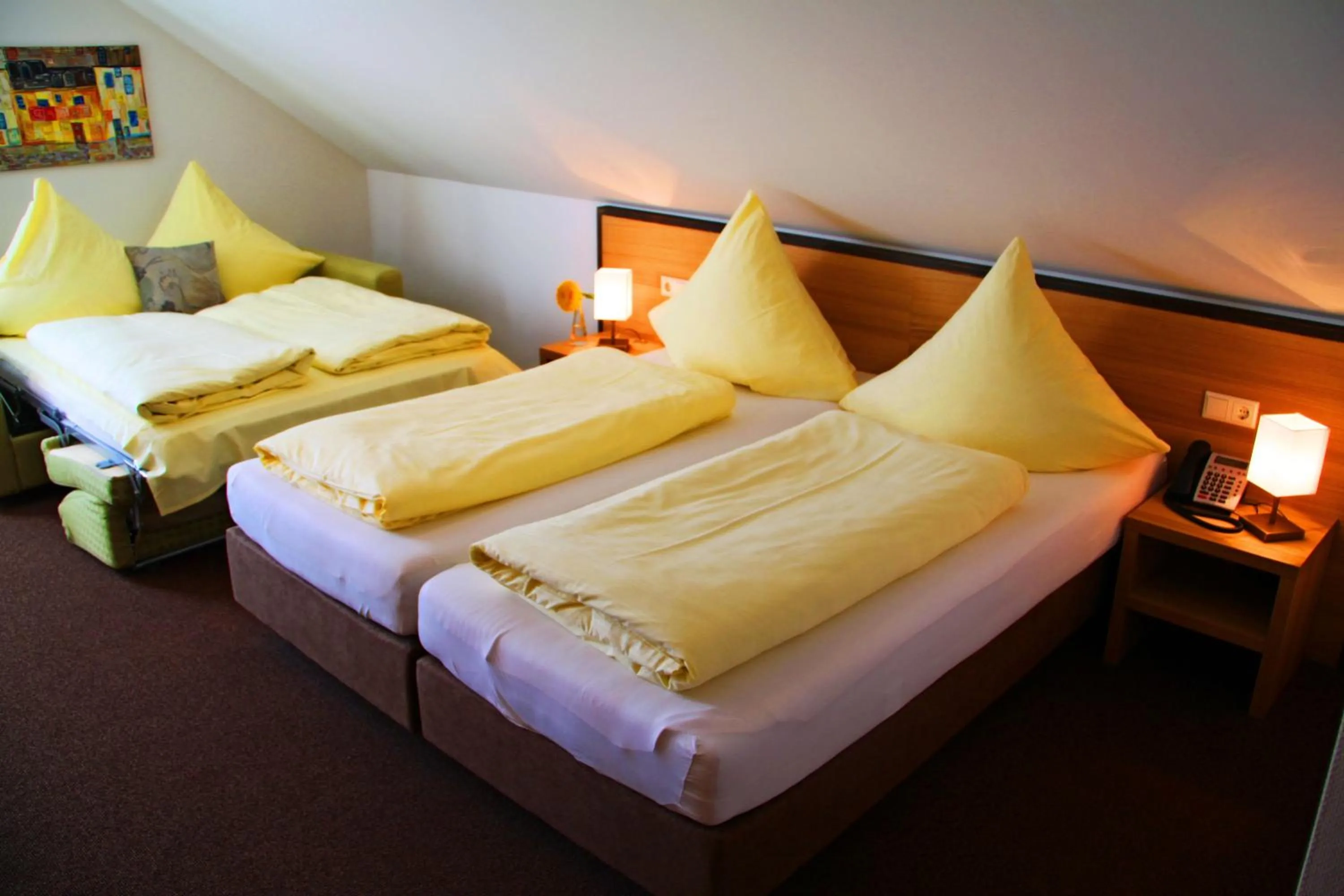 Bed in Hotel Häußler