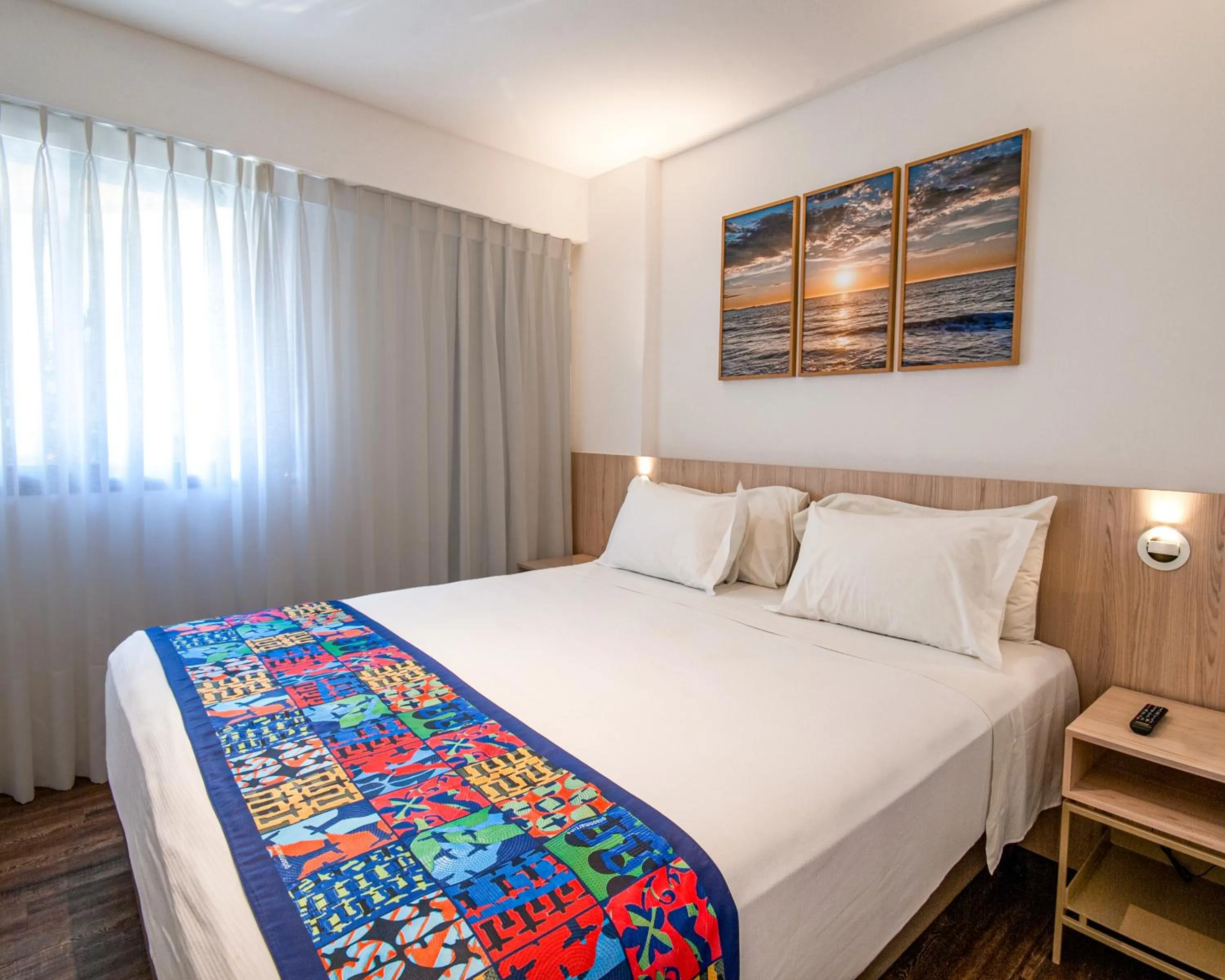 View (from property/room), Bed in Anna Suites Ipanema by Arena Hotéis