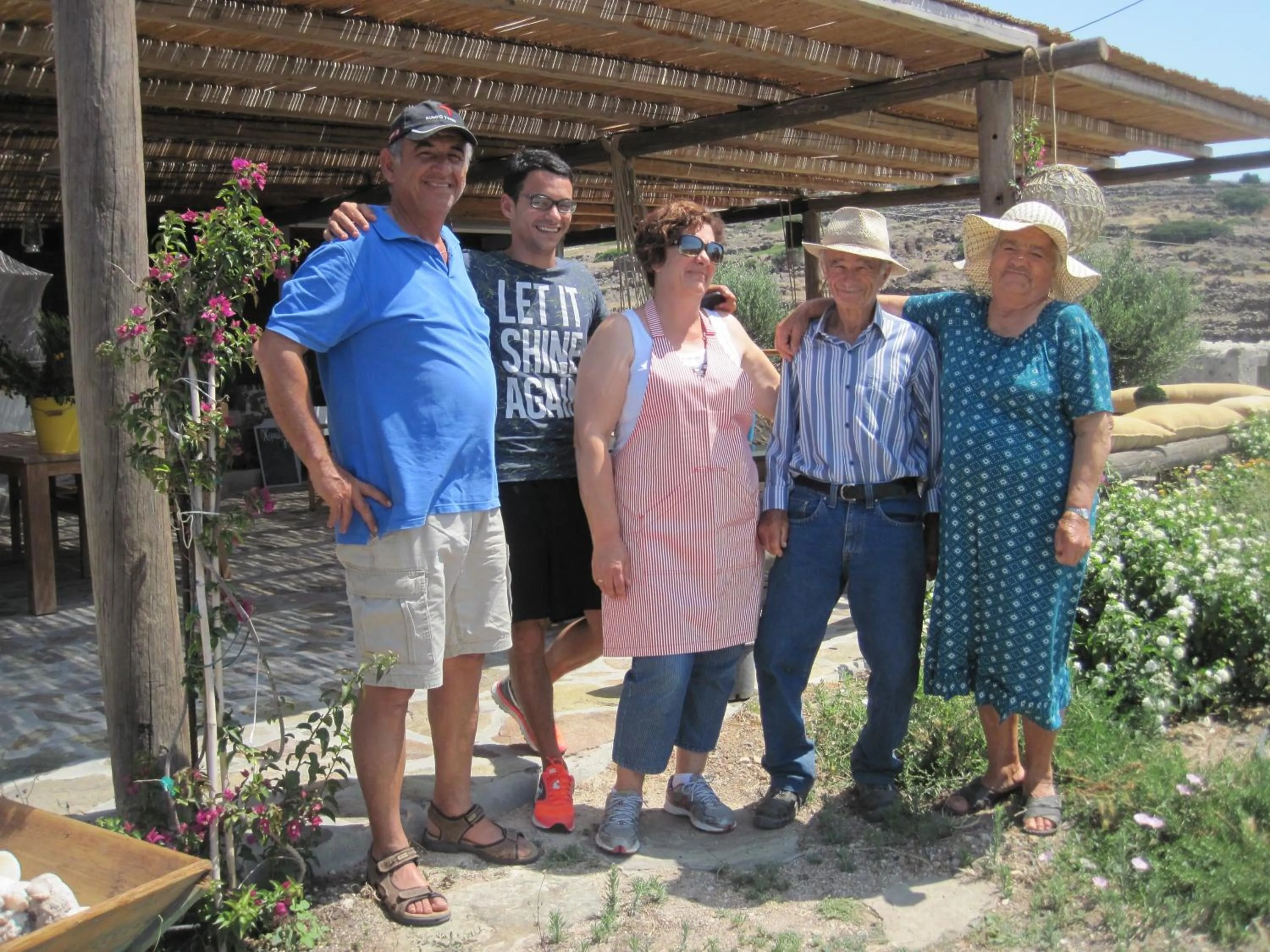 group of guests in Kimolia Gi
