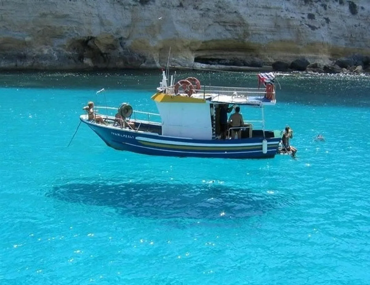 Off site in The Windmill Kimolos