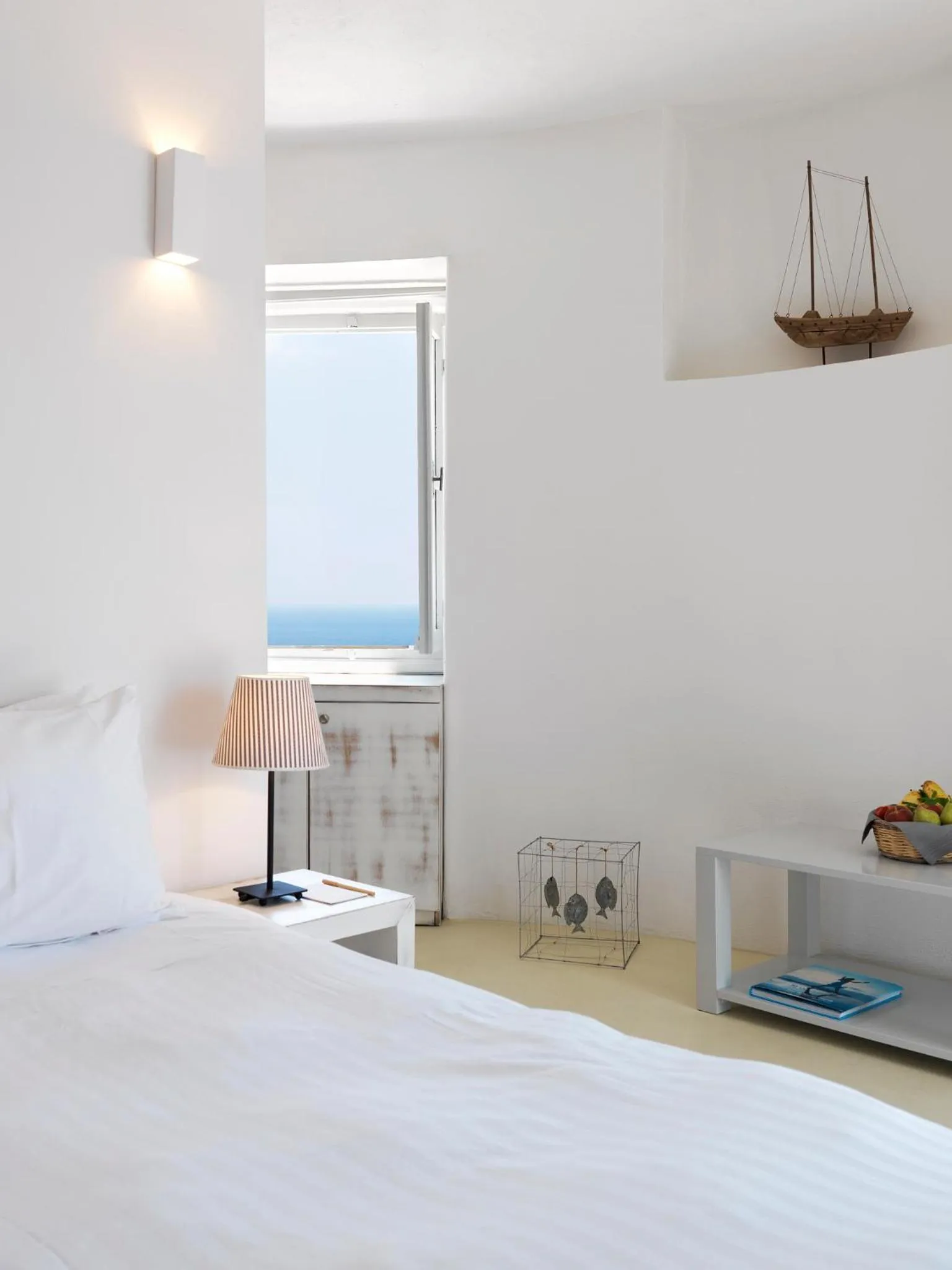 Bed in The Windmill Kimolos