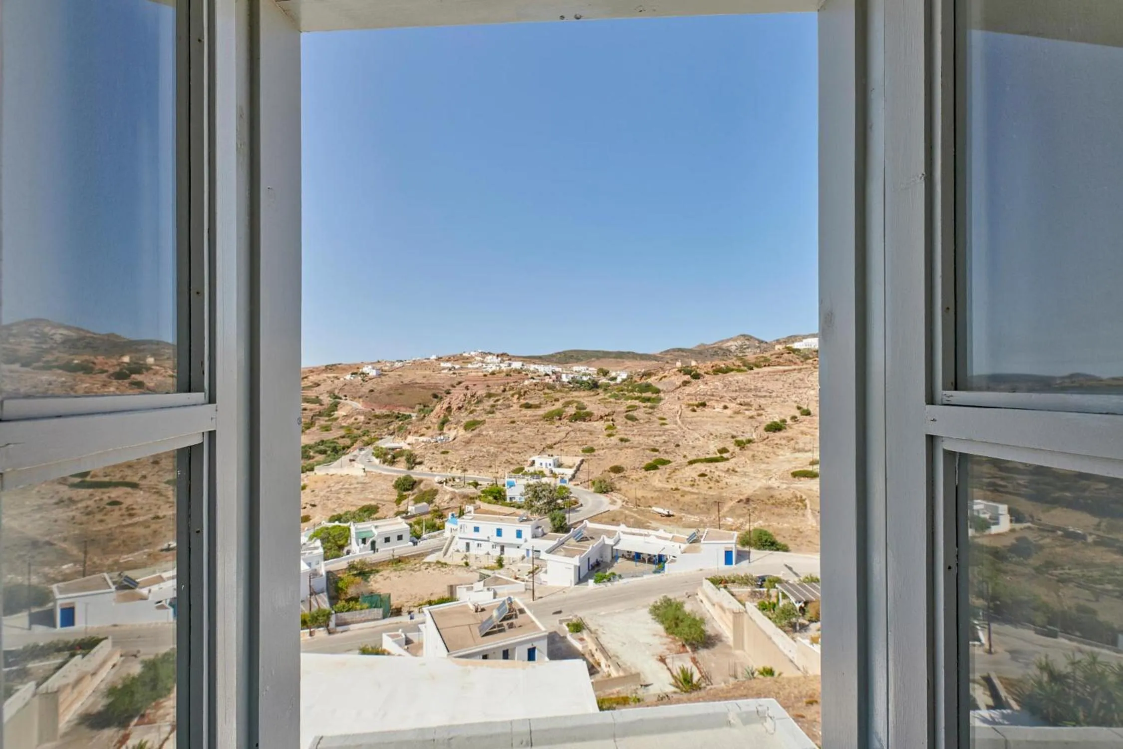 Mountain view in The Windmill Kimolos