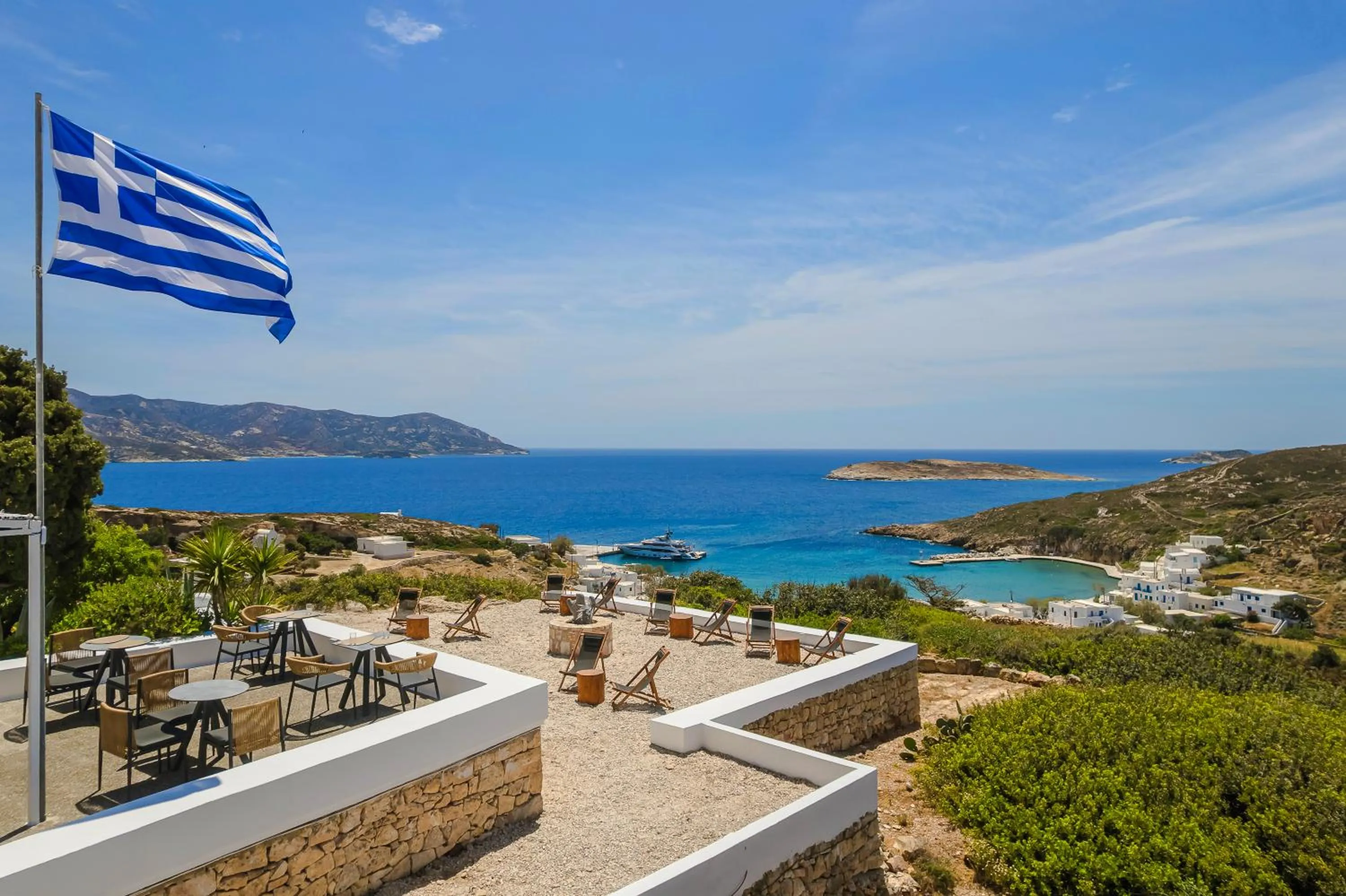 Sea view in The Windmill Kimolos