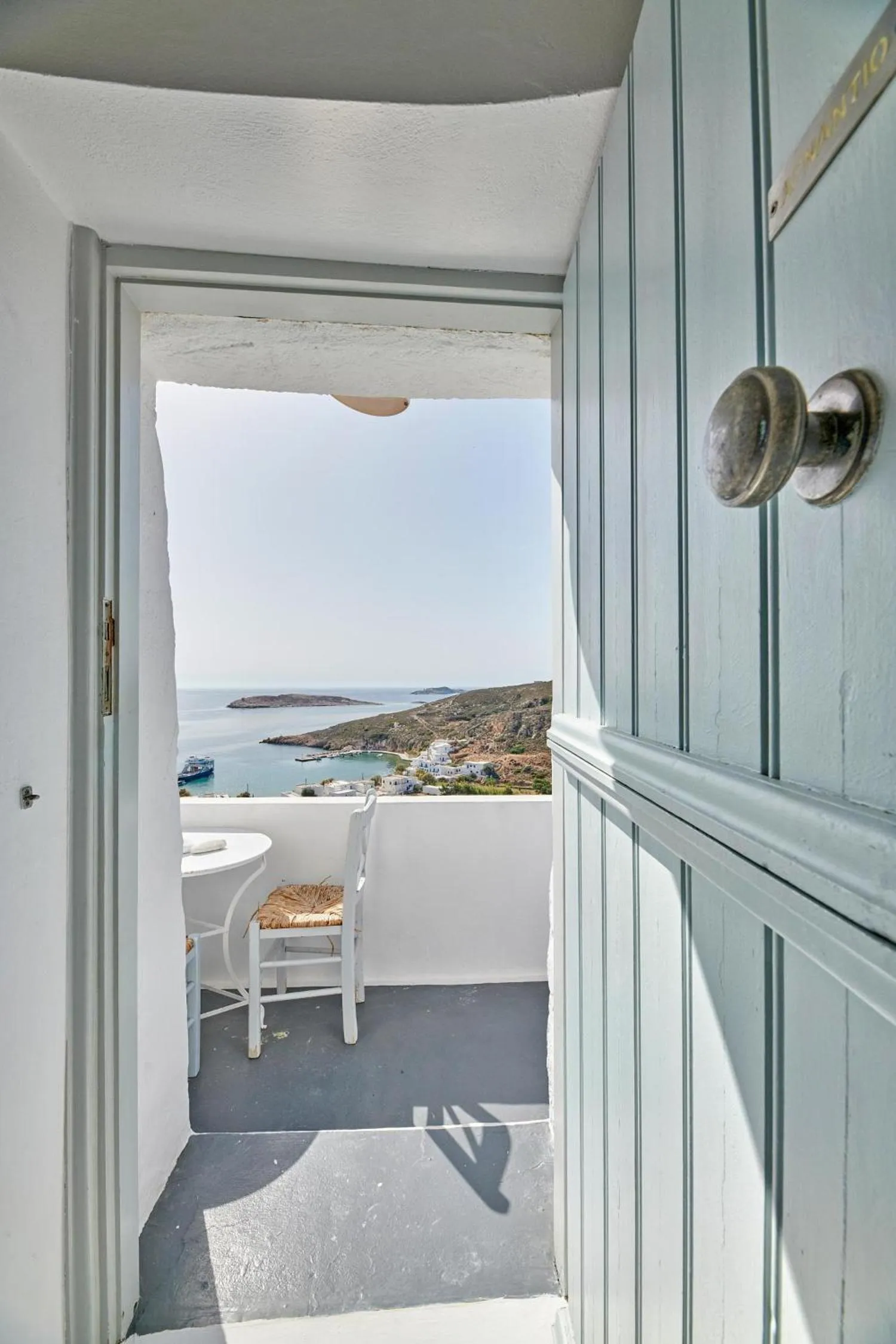 Sea view in The Windmill Kimolos