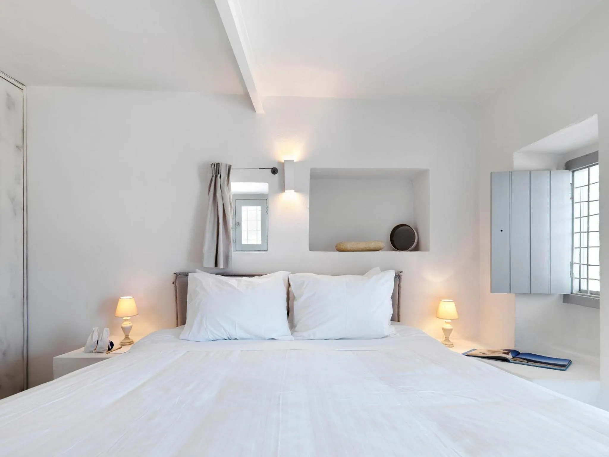 Bed in The Windmill Kimolos