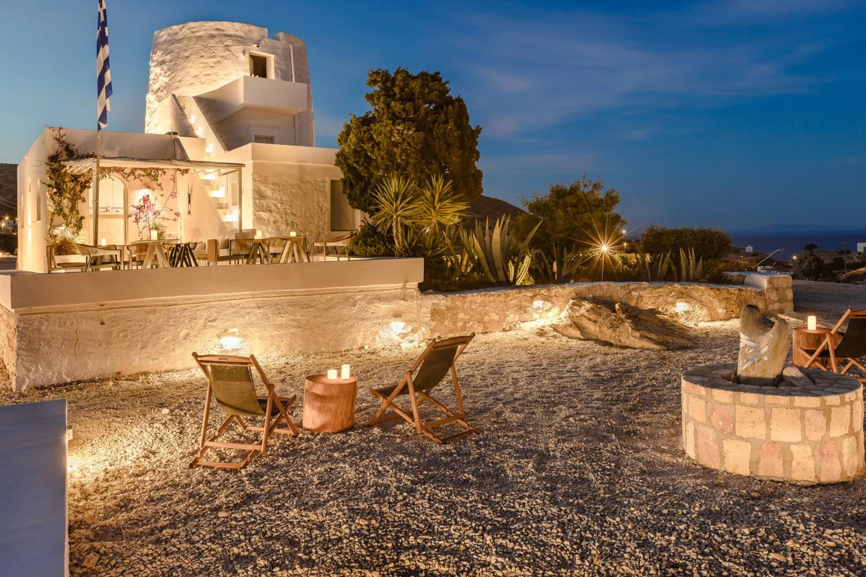 Night in The Windmill Kimolos