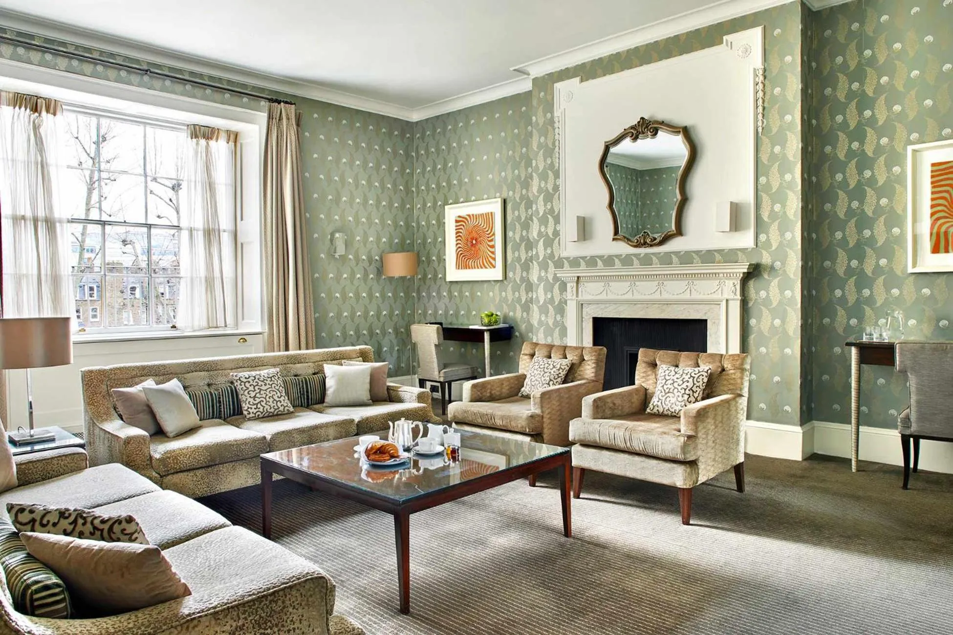 Living room in Home House - Private Member's Club