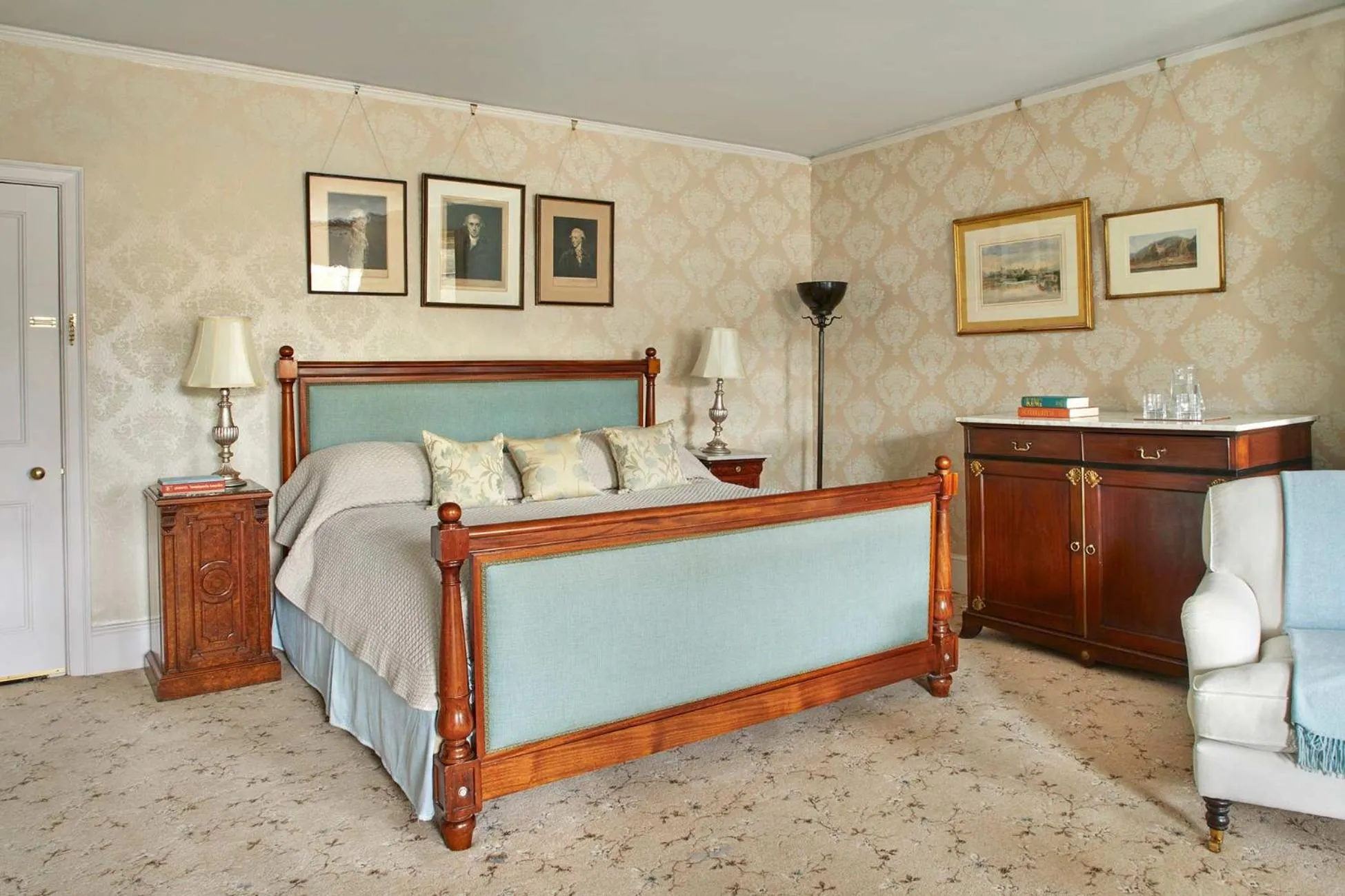 Bedroom, Bed in Home House - Private Member's Club