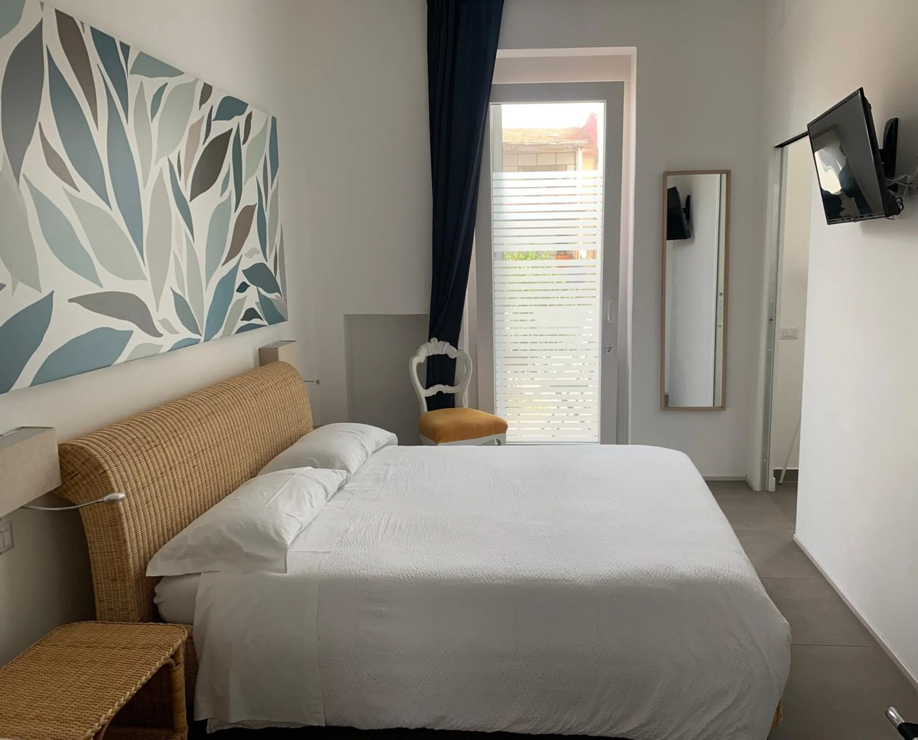 Balcony/Terrace, Bed in B&B PREVISTO SOLE