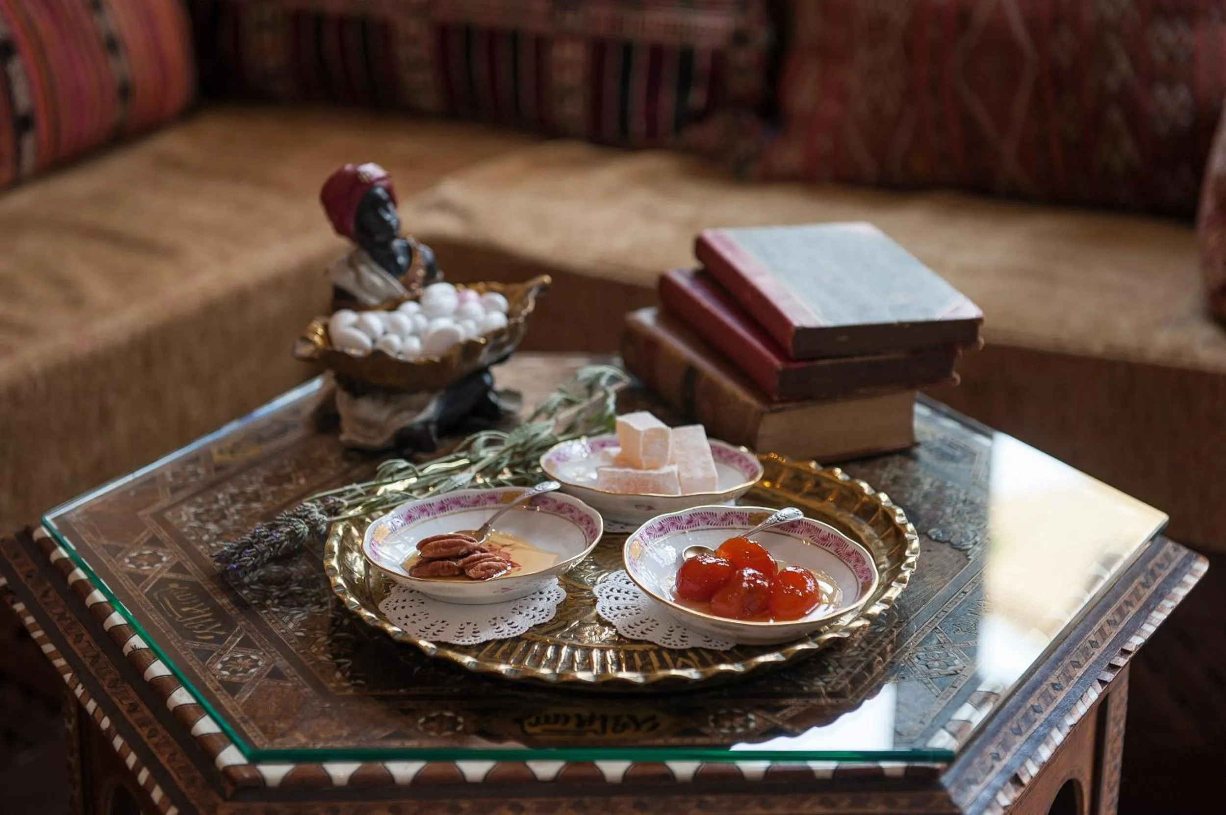 Decorative detail in La Maison Ottomane