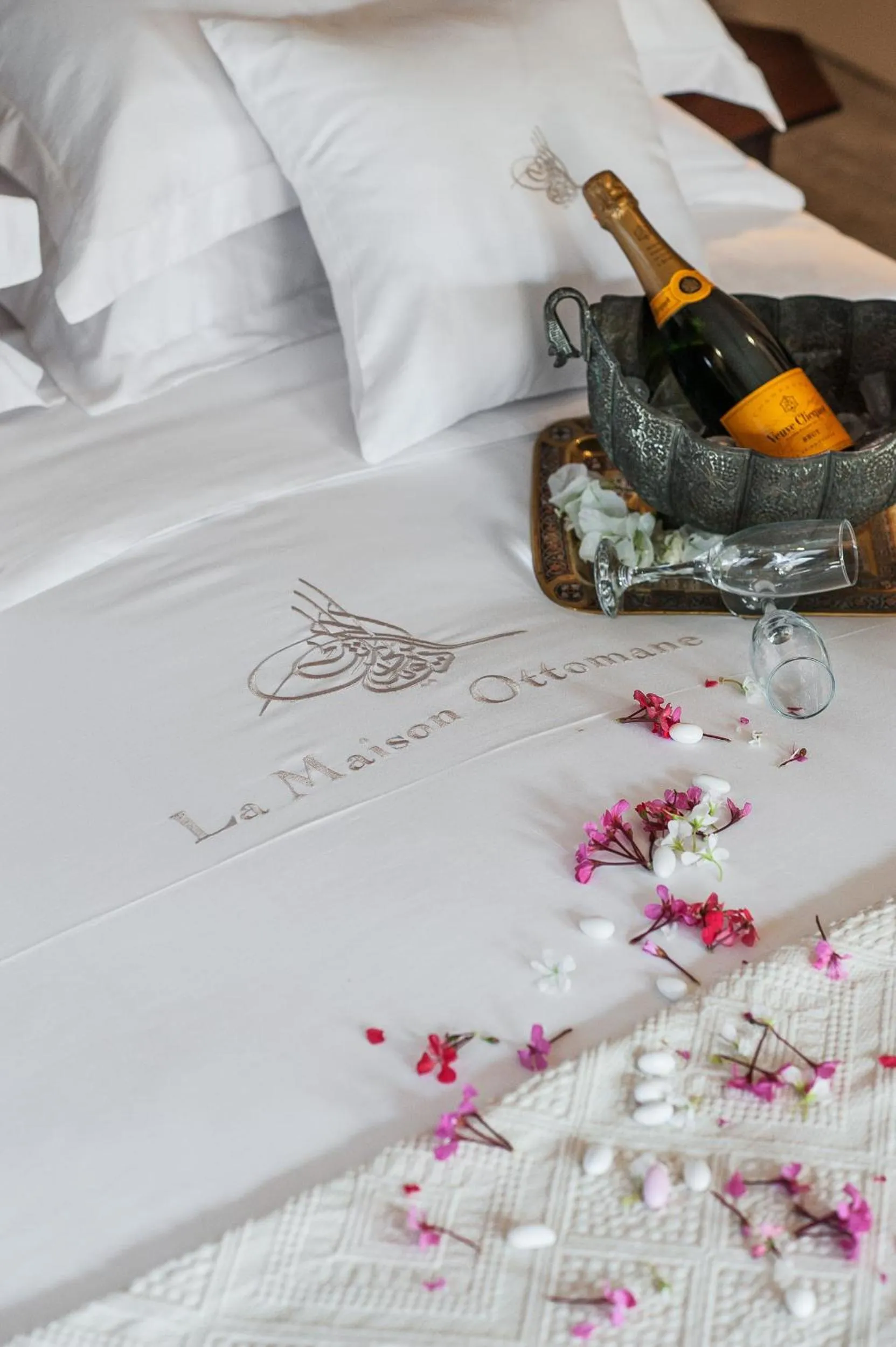 Decorative detail, Bed in La Maison Ottomane