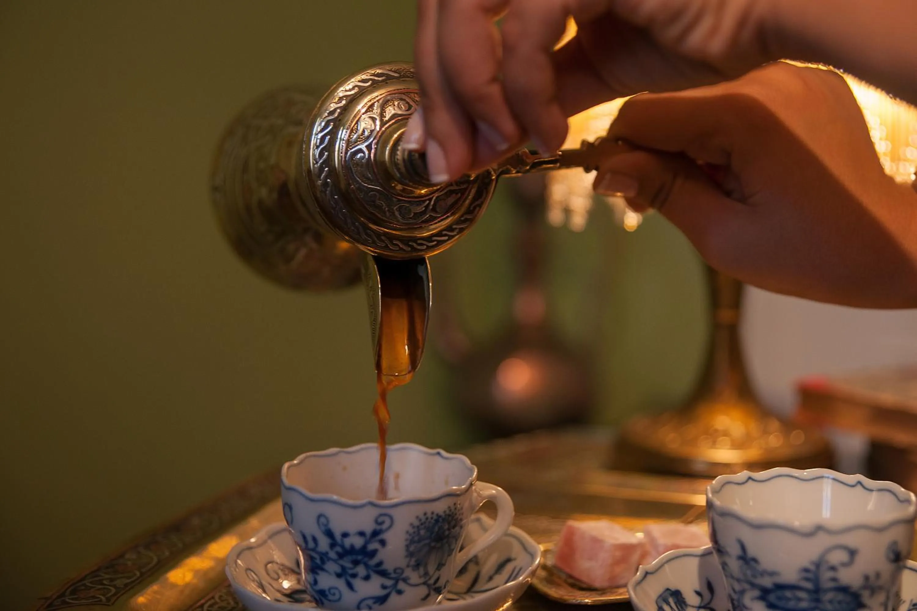 Decorative detail in La Maison Ottomane