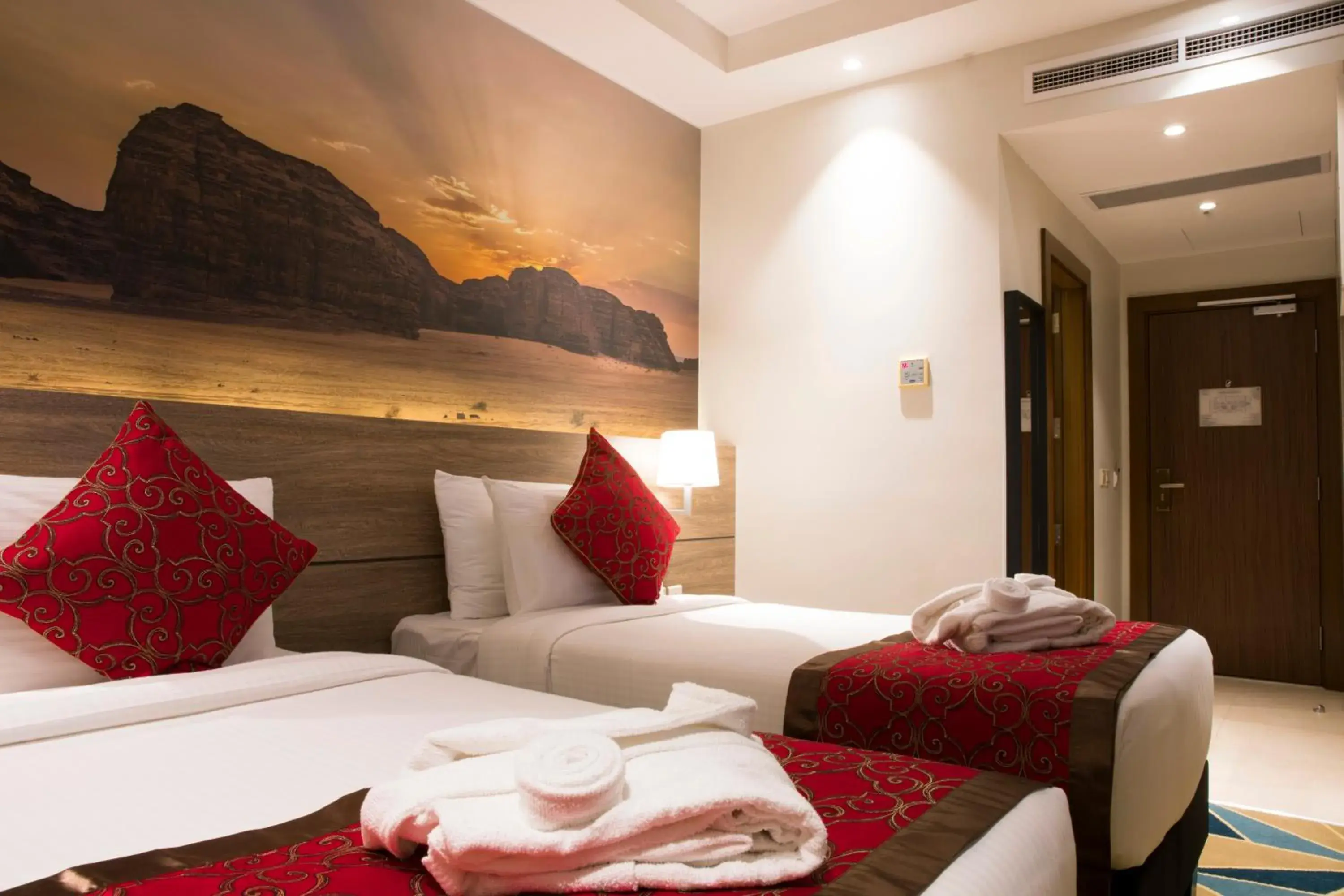 Bed in Hibatullah Hotel Makkah Bed in Hibatullah Hotel Makkah