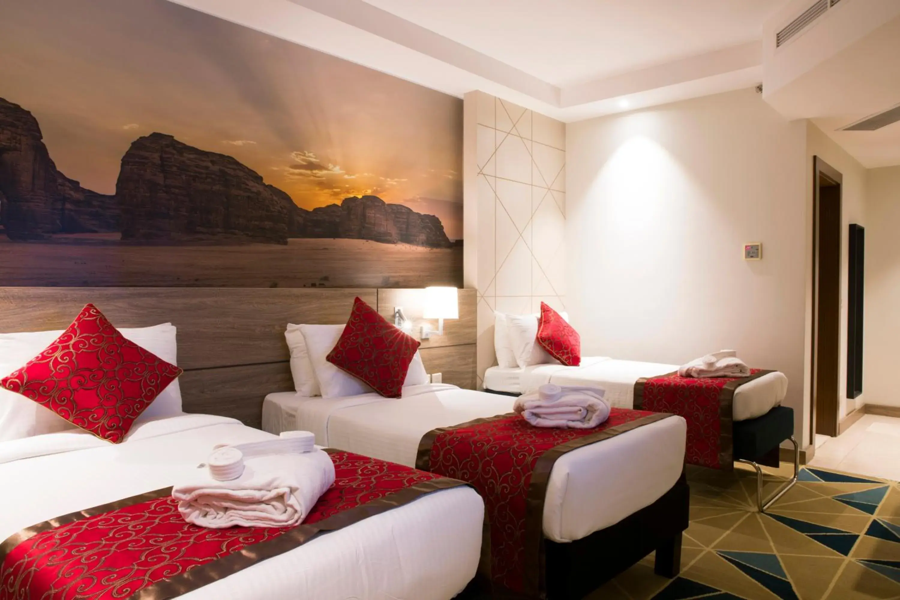 Bed in Hibatullah Hotel Makkah Bed in Hibatullah Hotel Makkah