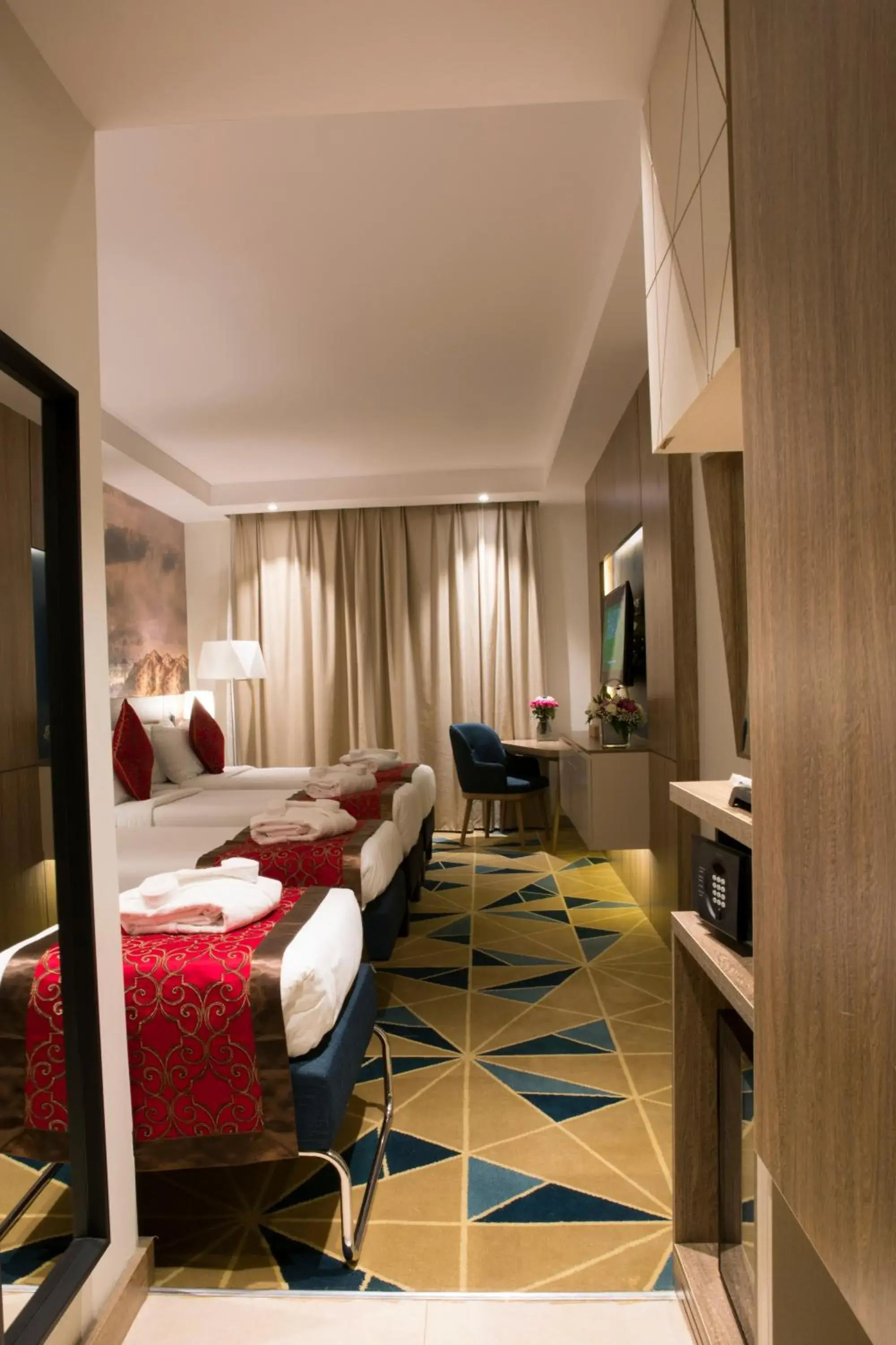 Bed in Hibatullah Hotel Makkah Bed in Hibatullah Hotel Makkah