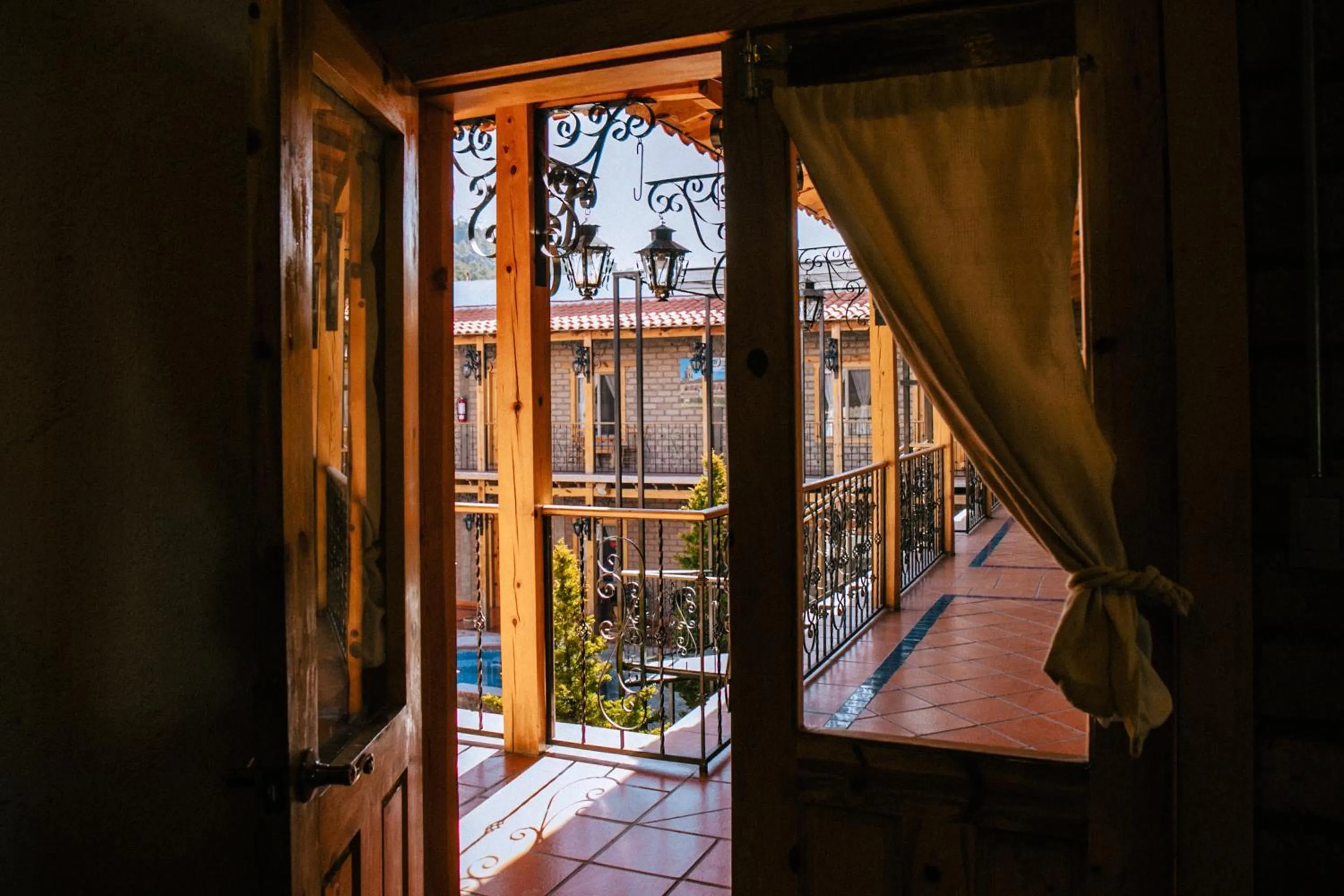 Patio in Hacienda Don Armando Boutique & Spa