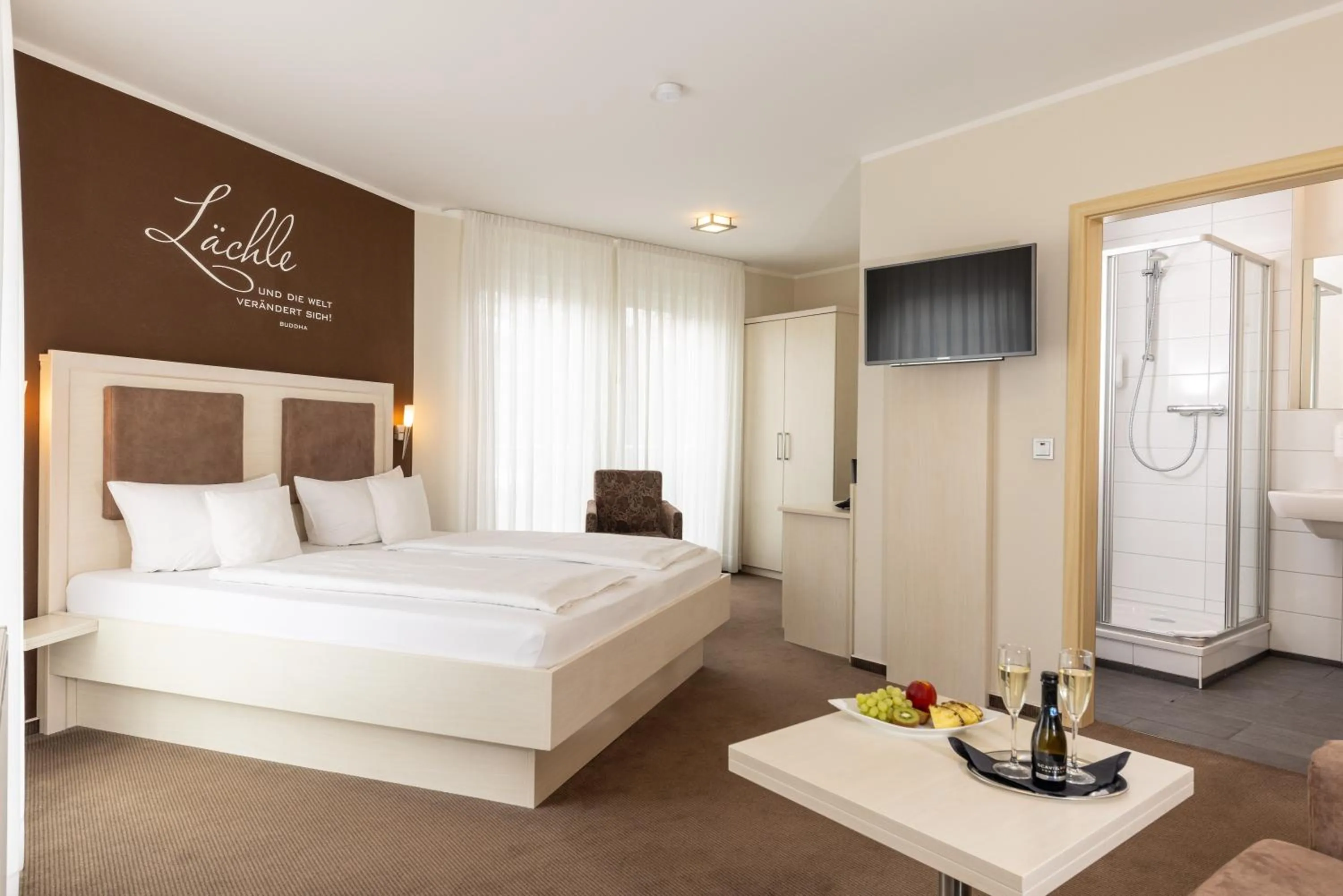 Bed in EWERTS Hotel