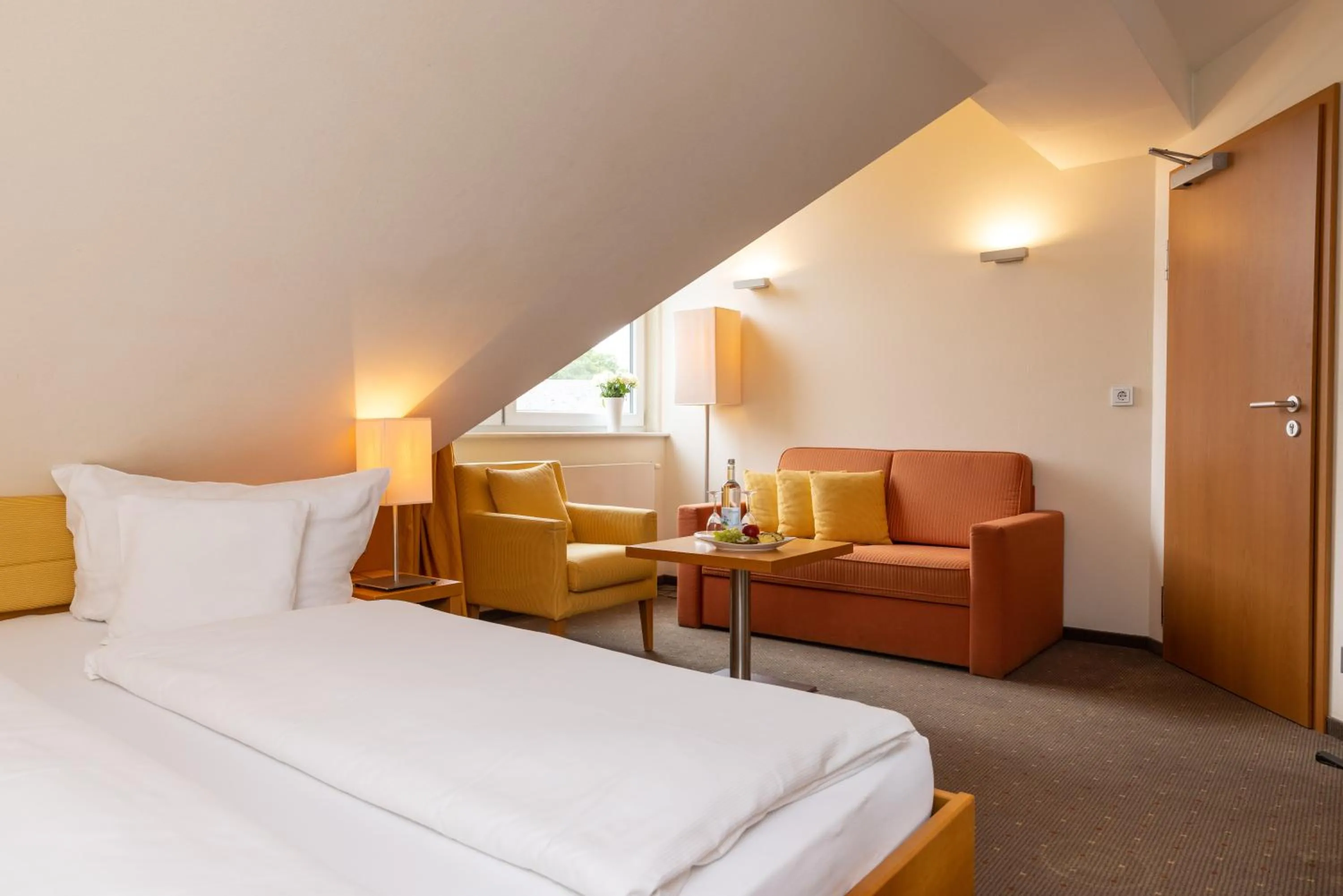 Bed in EWERTS Hotel
