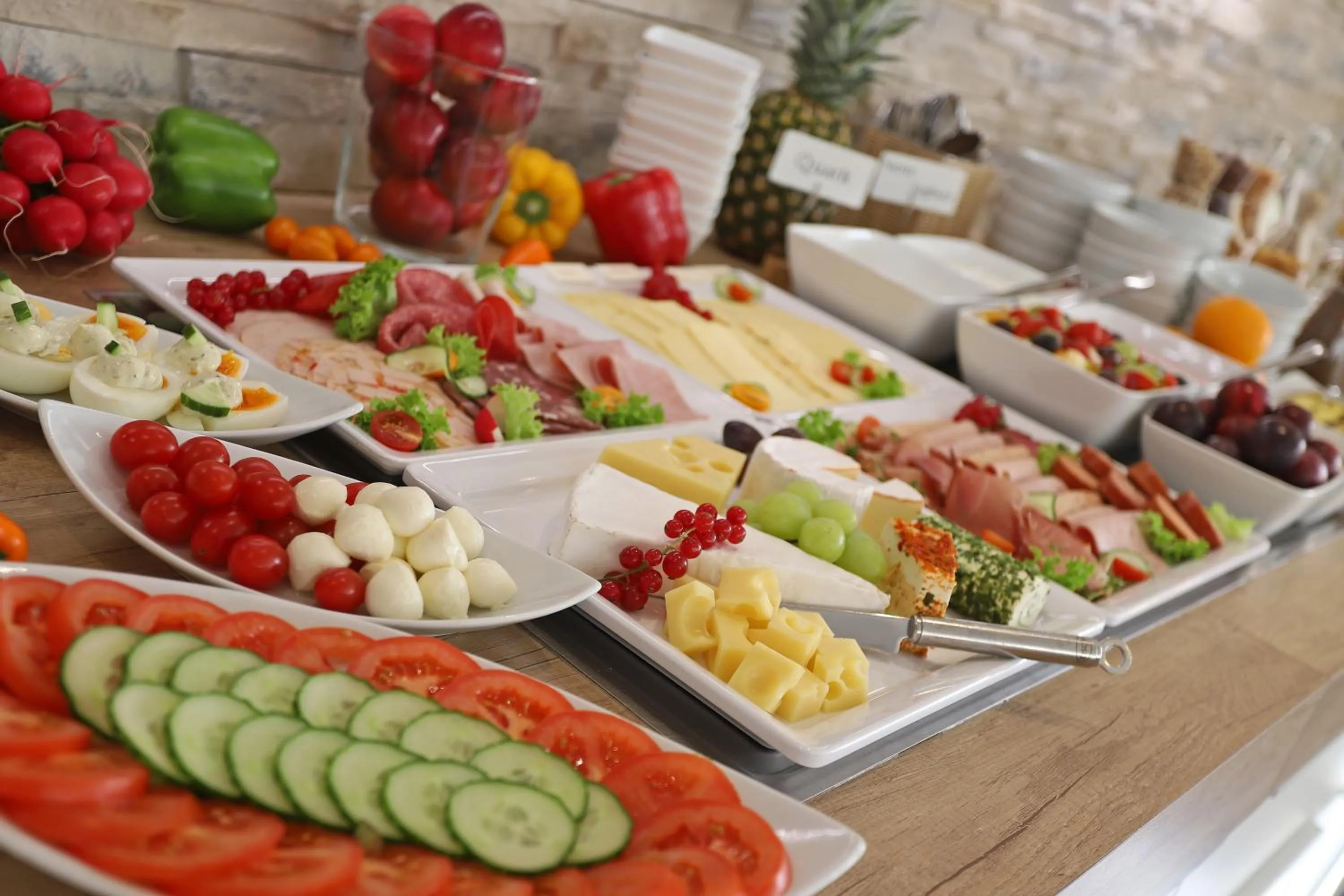 Buffet breakfast in EWERTS Hotel