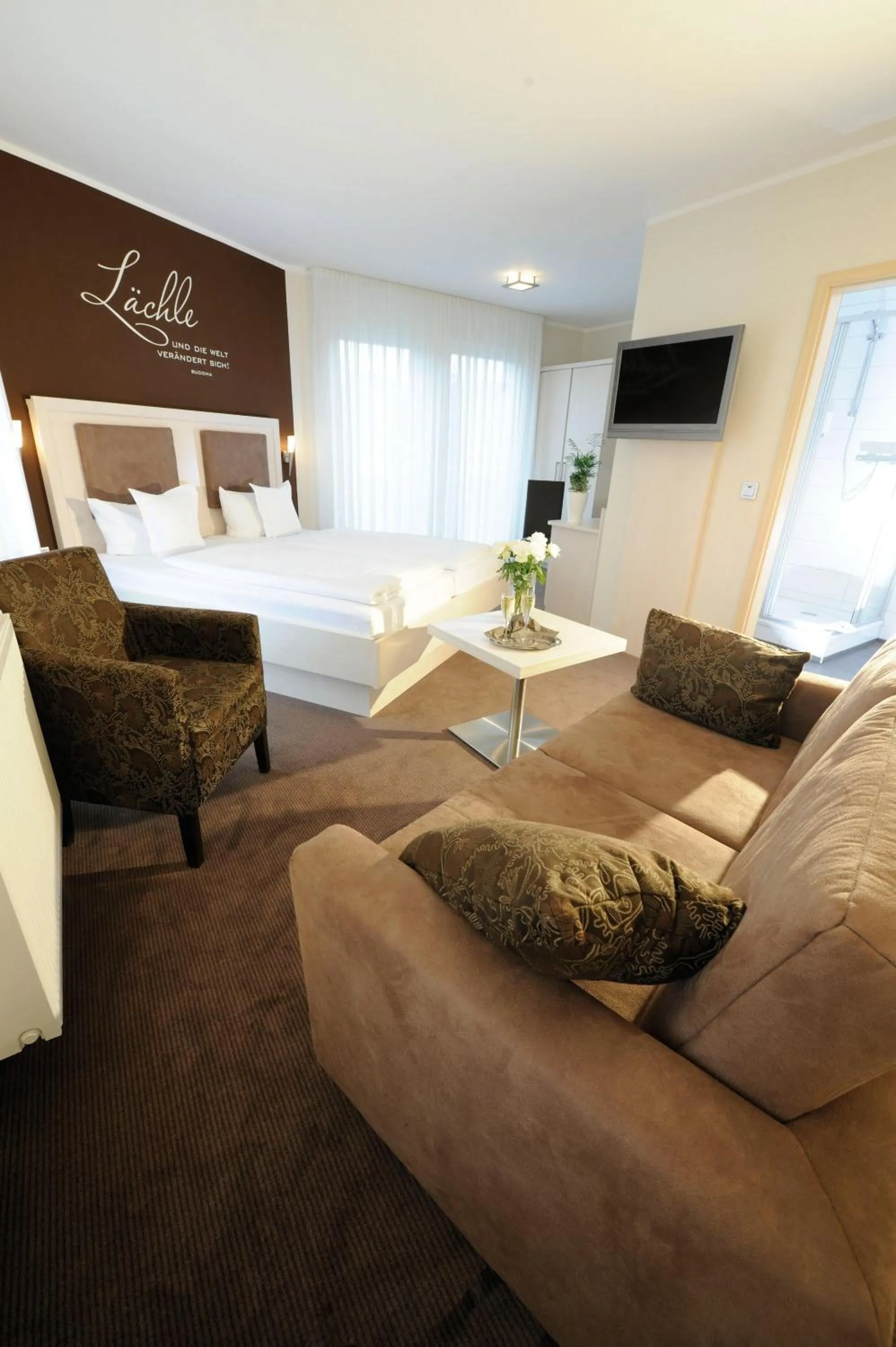Bed in EWERTS Hotel