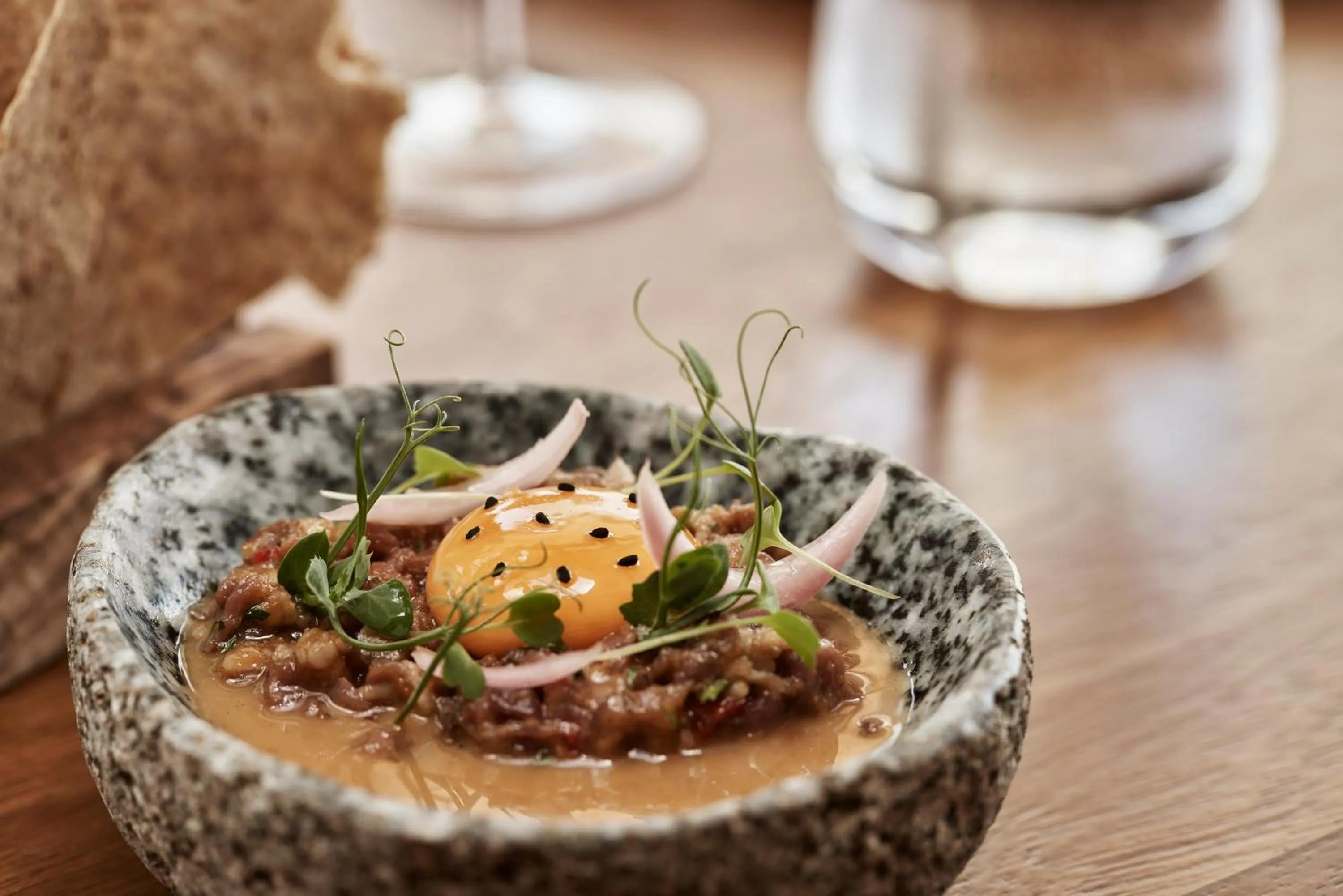 Restaurant/places to eat in The Olivar Suites