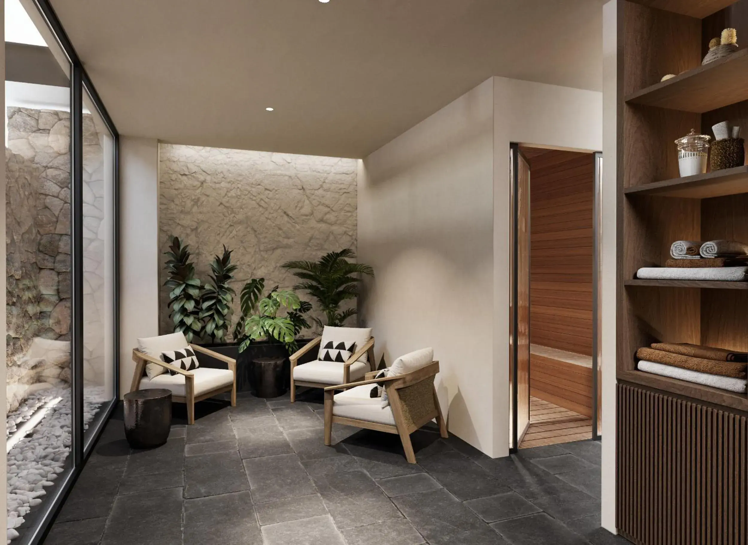 Spa and wellness centre/facilities in The Olivar Suites Spa and wellness centre/facilities in The Olivar Suites