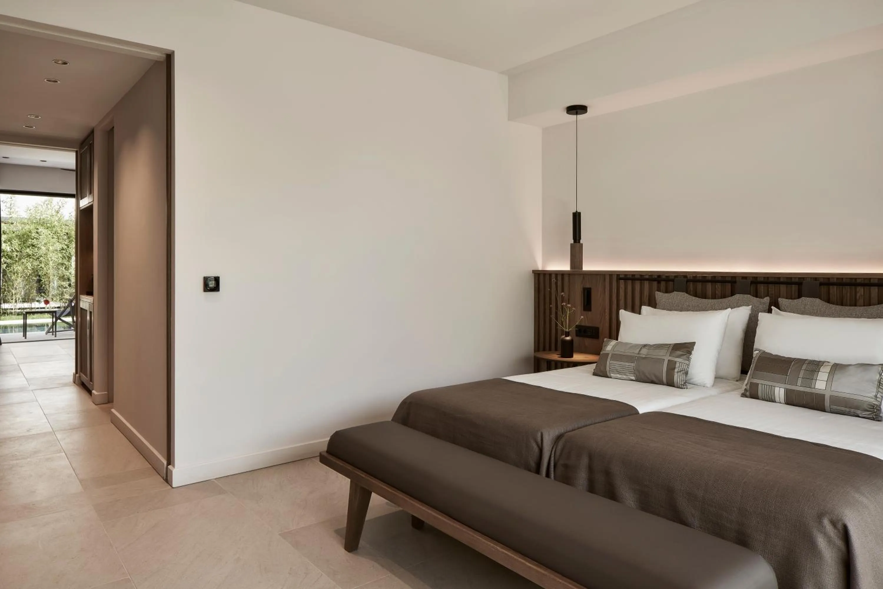 Bedroom, Bed in The Olivar Suites