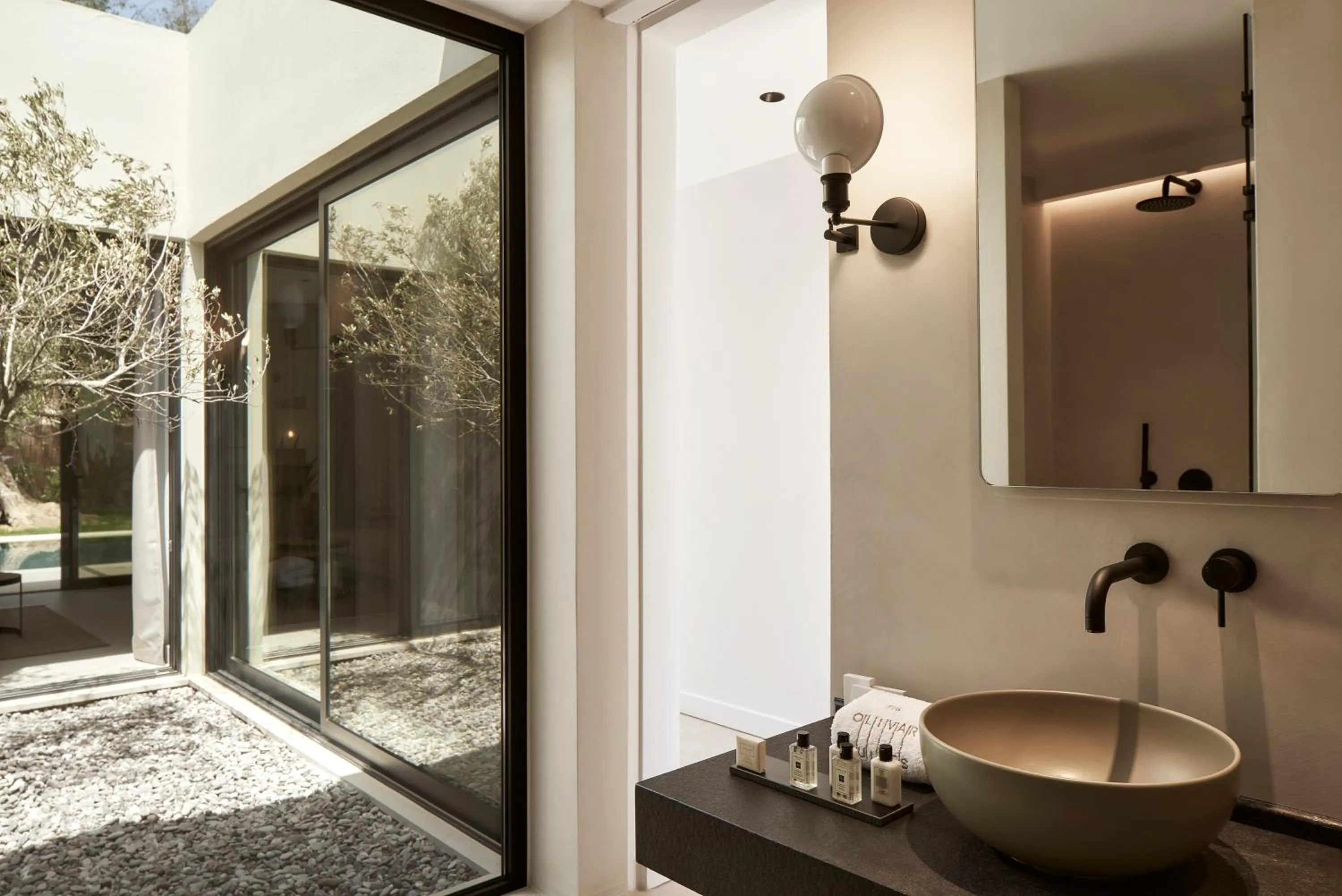 Bathroom in The Olivar Suites