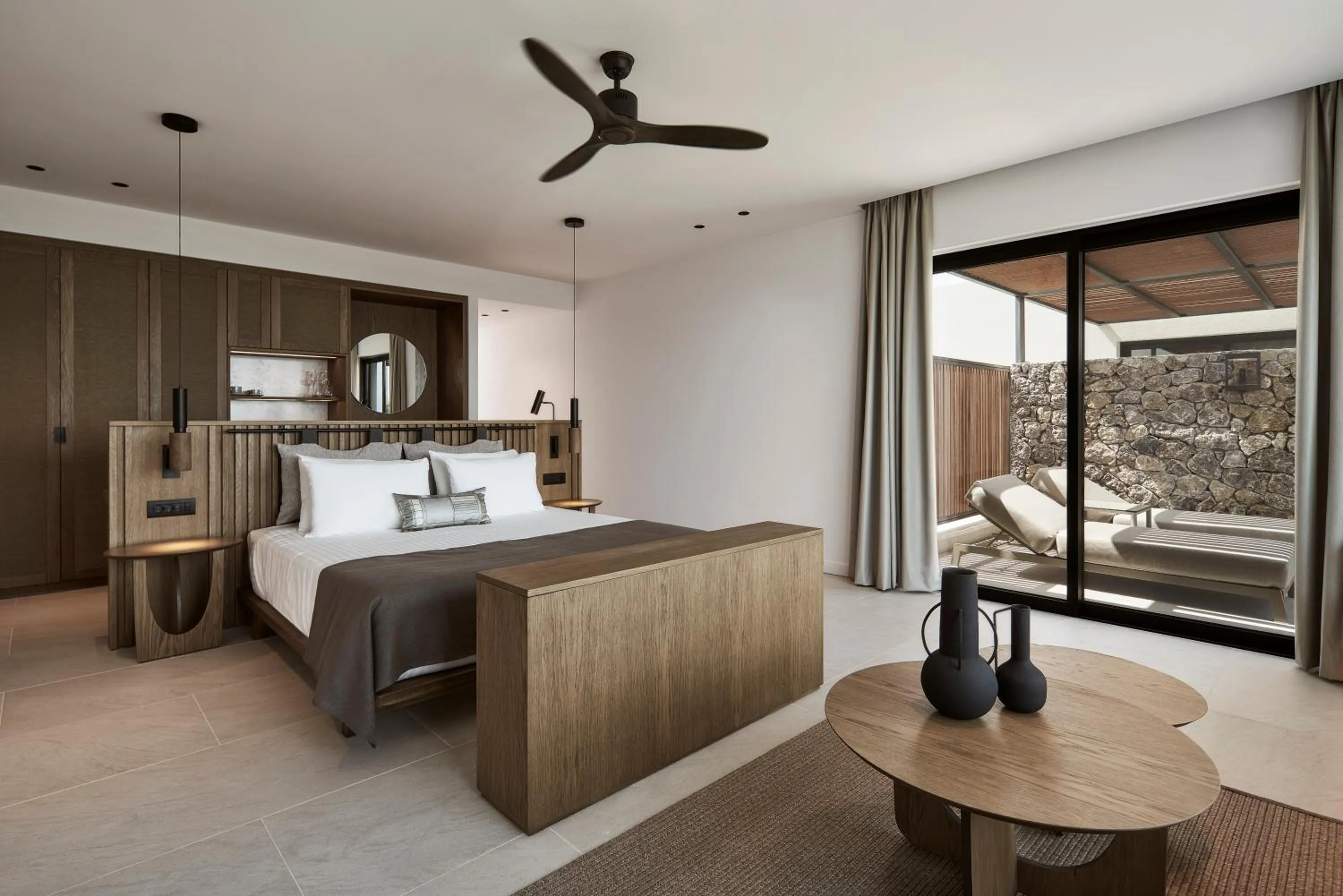 Bedroom, Bed in The Olivar Suites