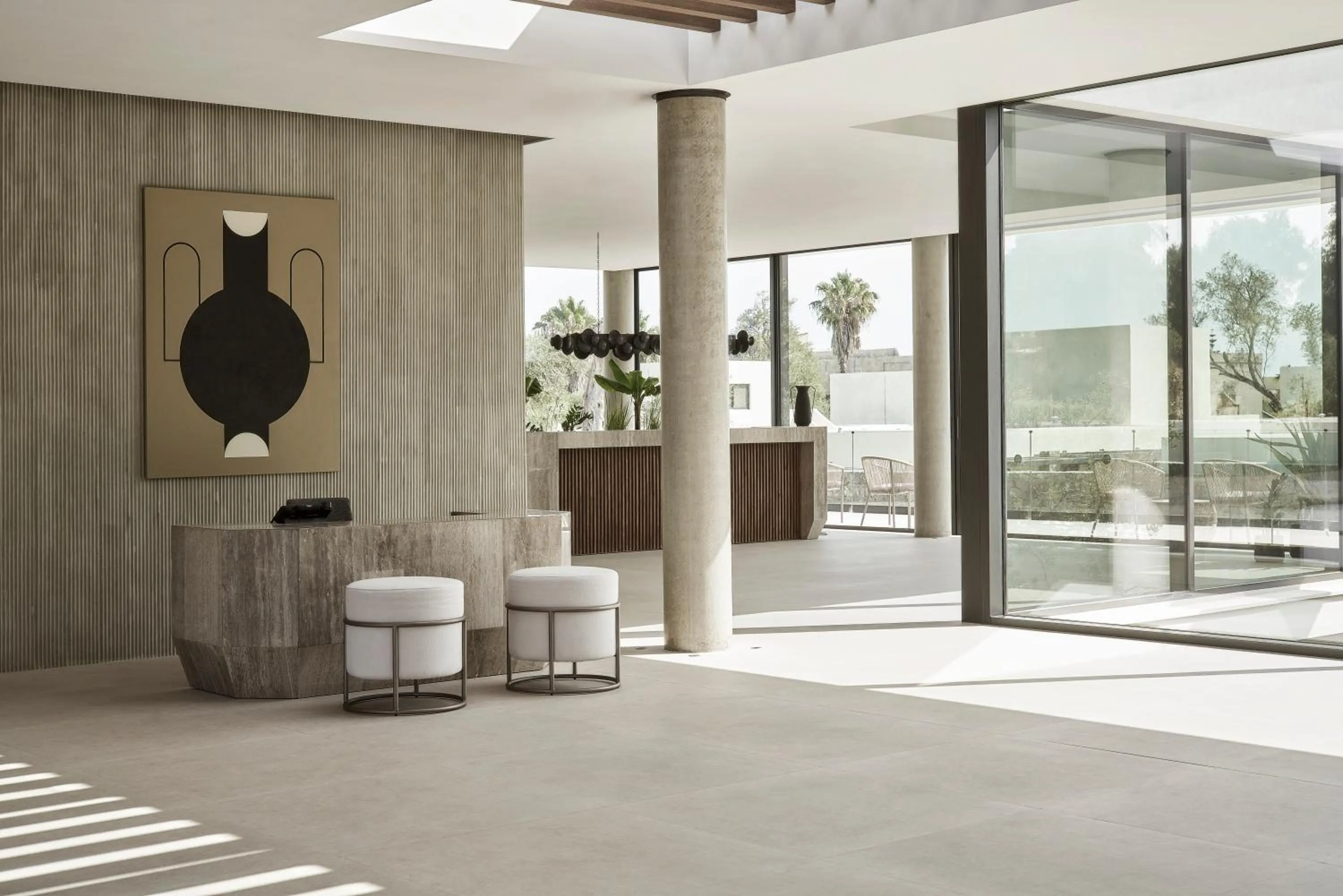 Lobby or reception in The Olivar Suites