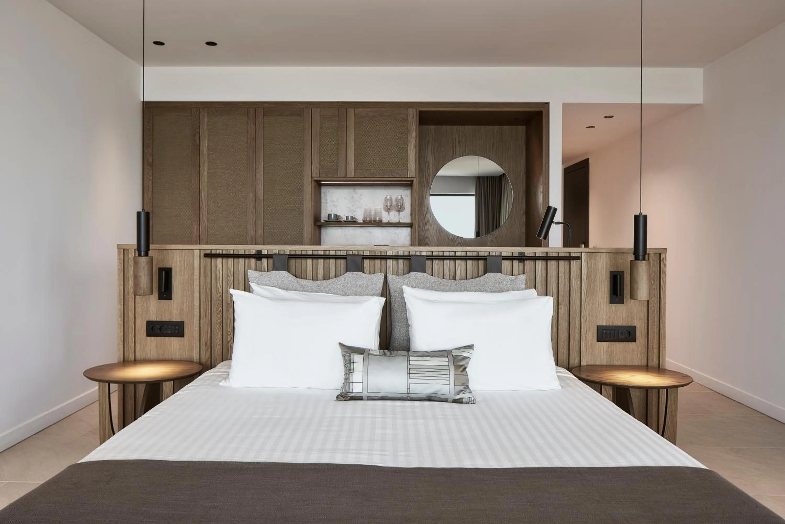 Bedroom, Bed in The Olivar Suites