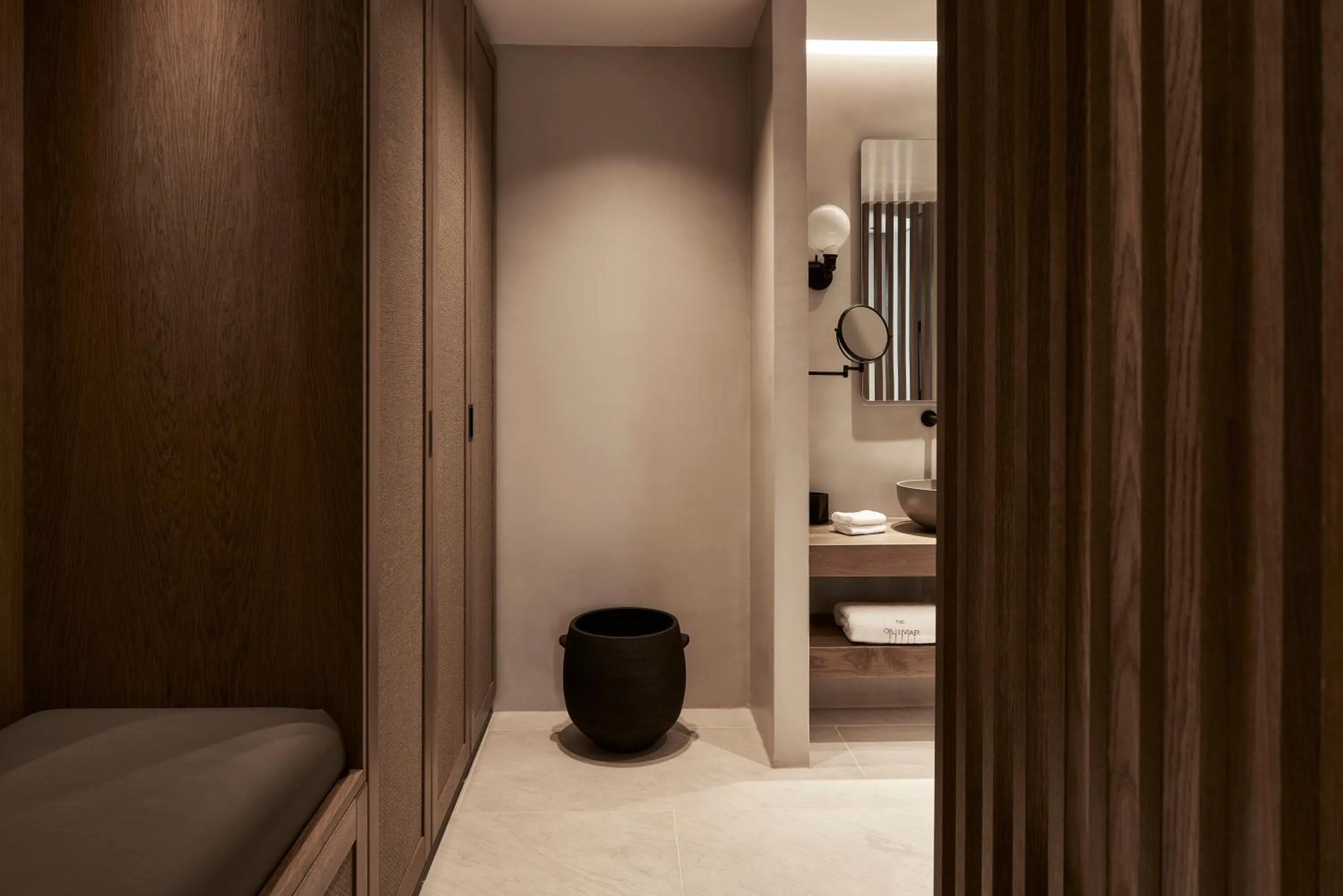 Bathroom in The Olivar Suites