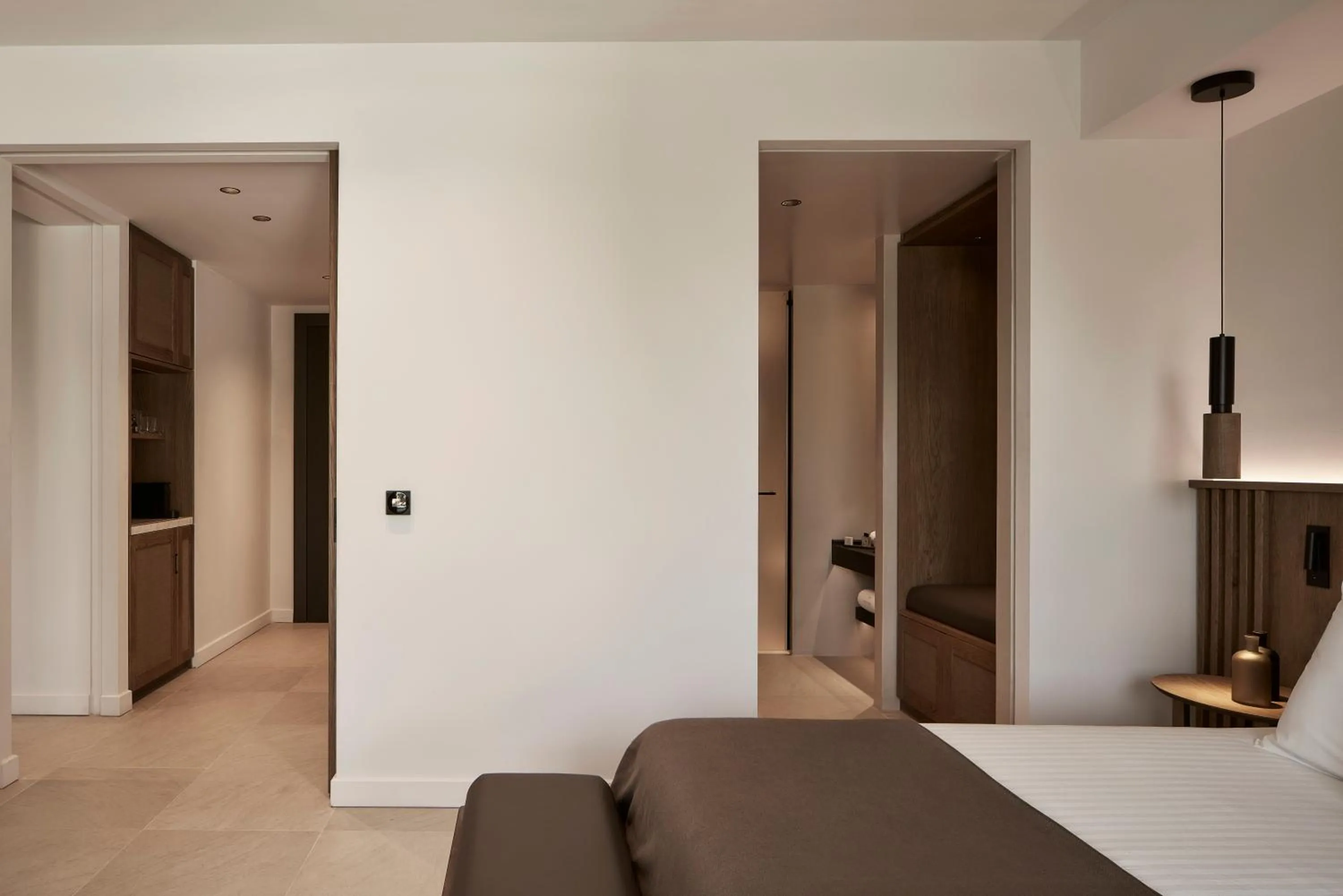 Bedroom in The Olivar Suites