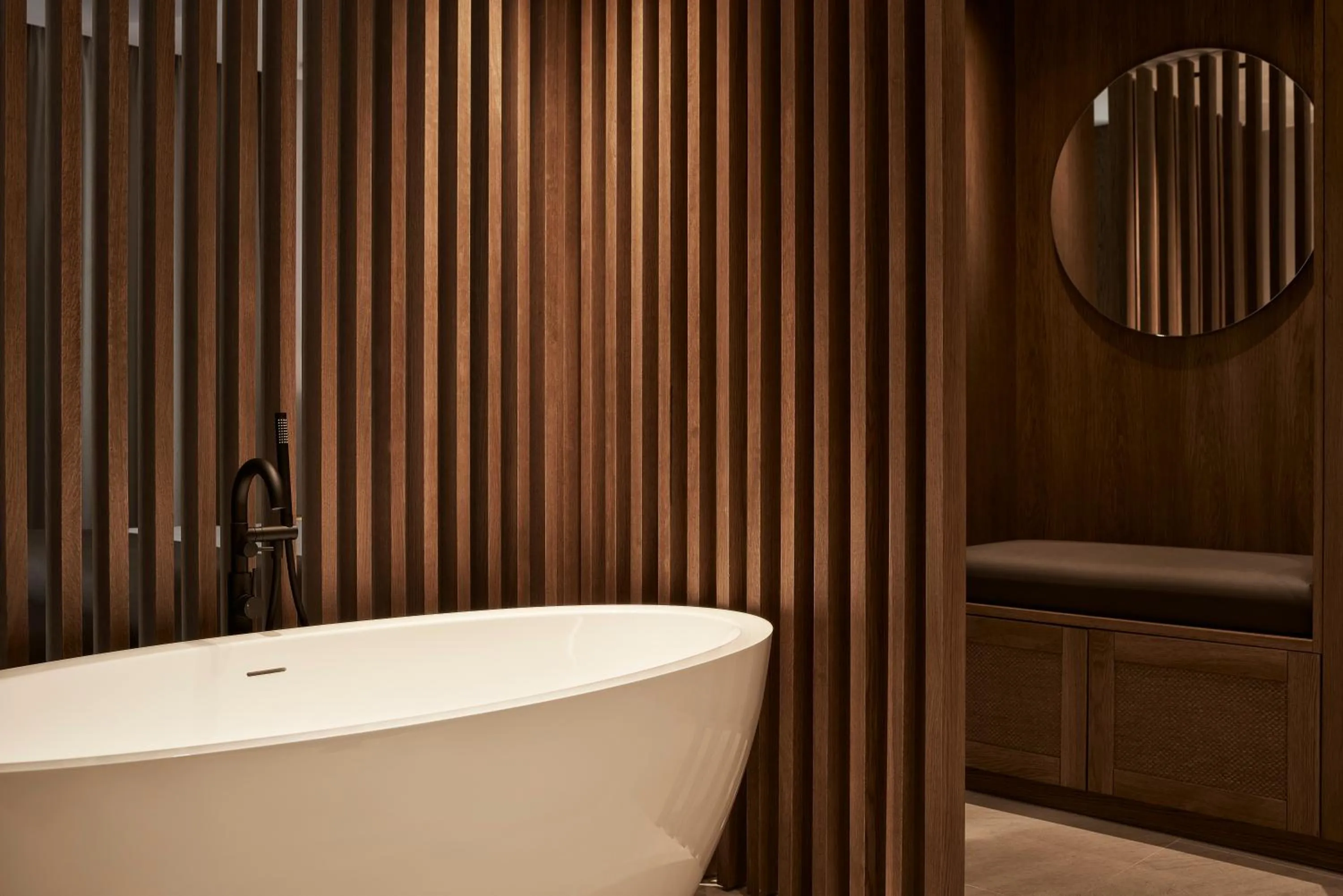 Bathroom in The Olivar Suites