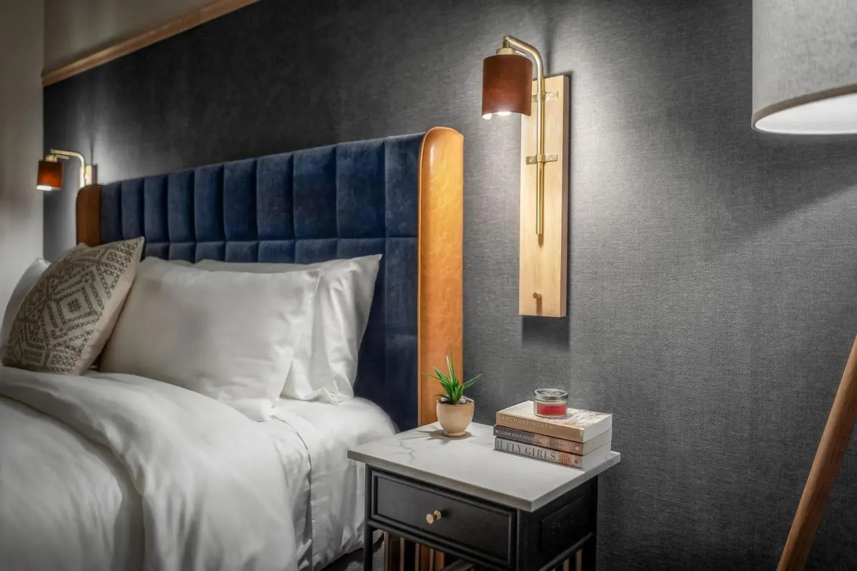 Bed in Jasper Hotel Bed in Jasper Hotel