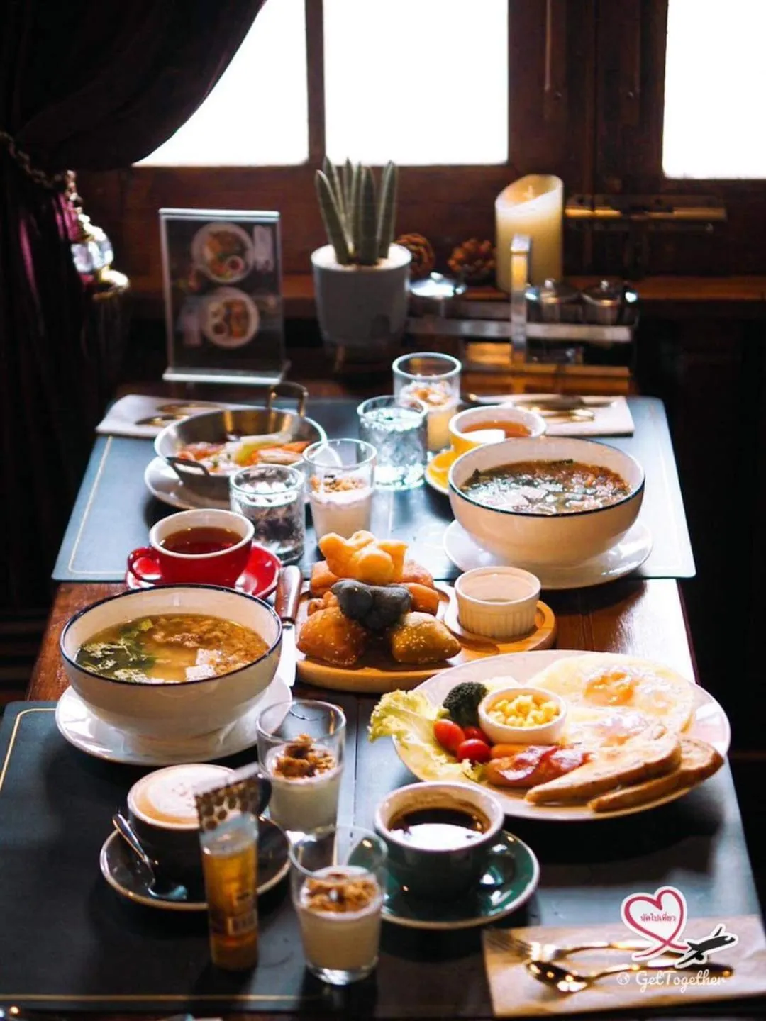 Breakfast in Velawarin Hotel