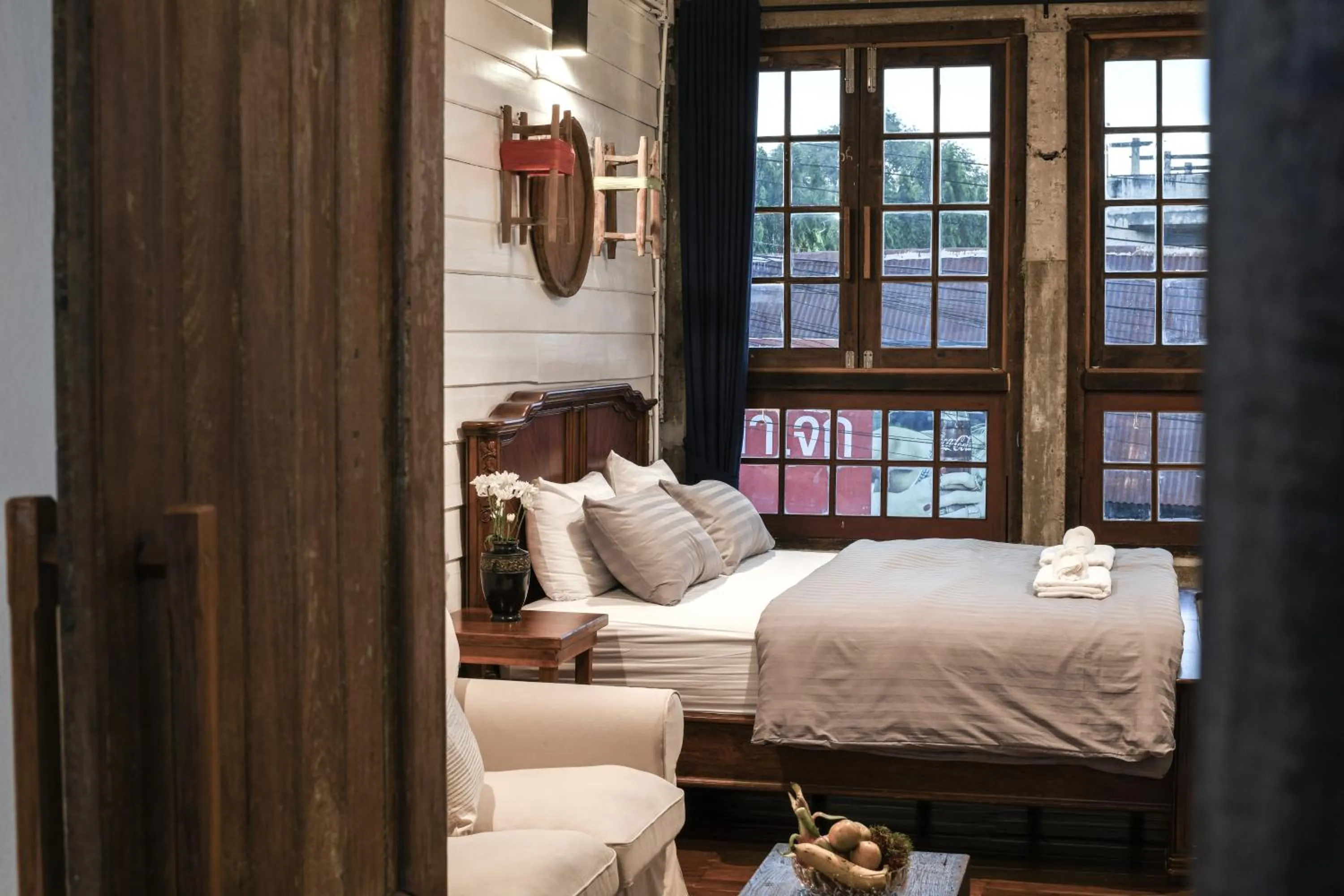 Bed in Velawarin Hotel