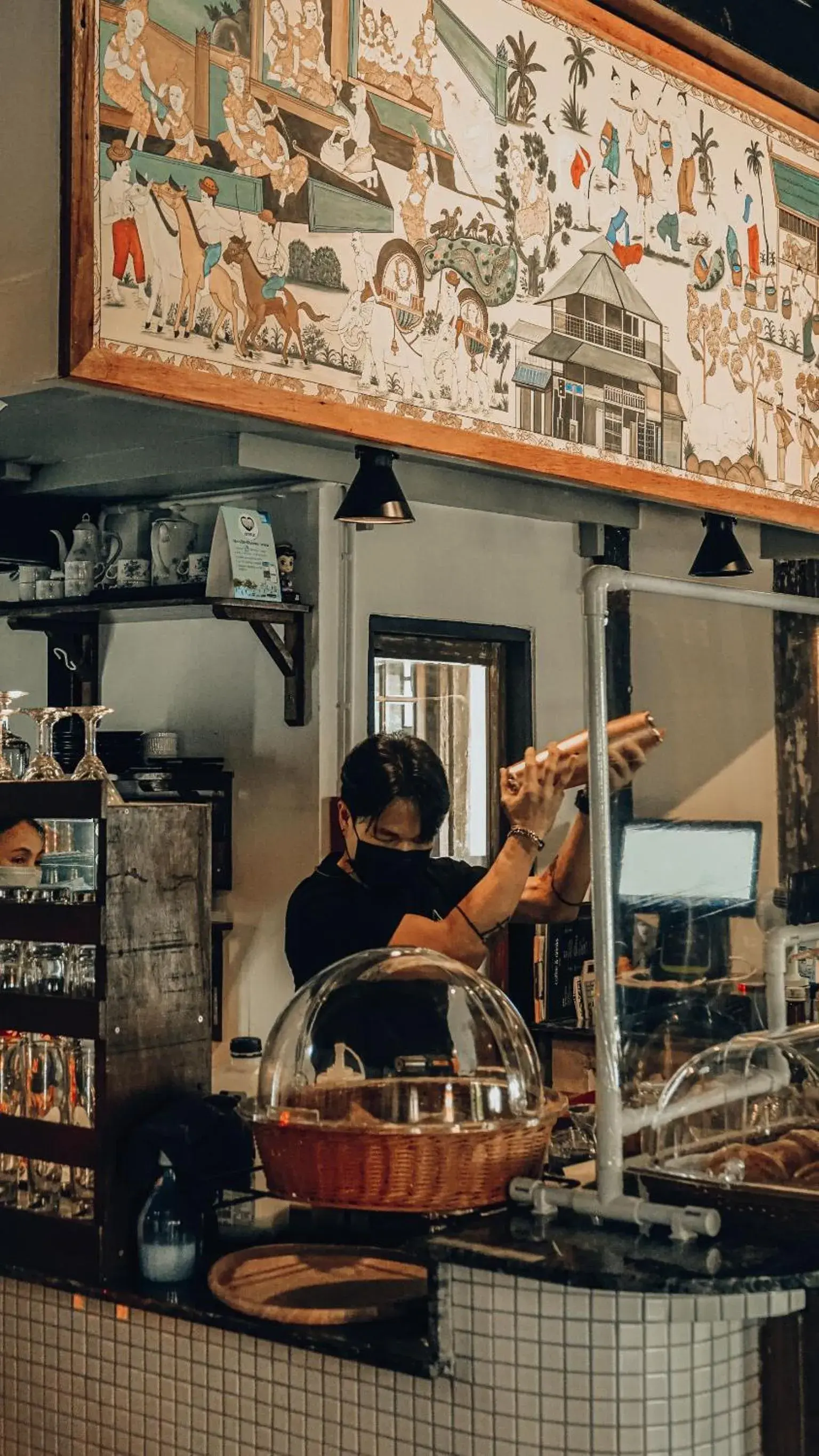 Lounge or bar in Velawarin Hotel Lounge or bar in Velawarin Hotel