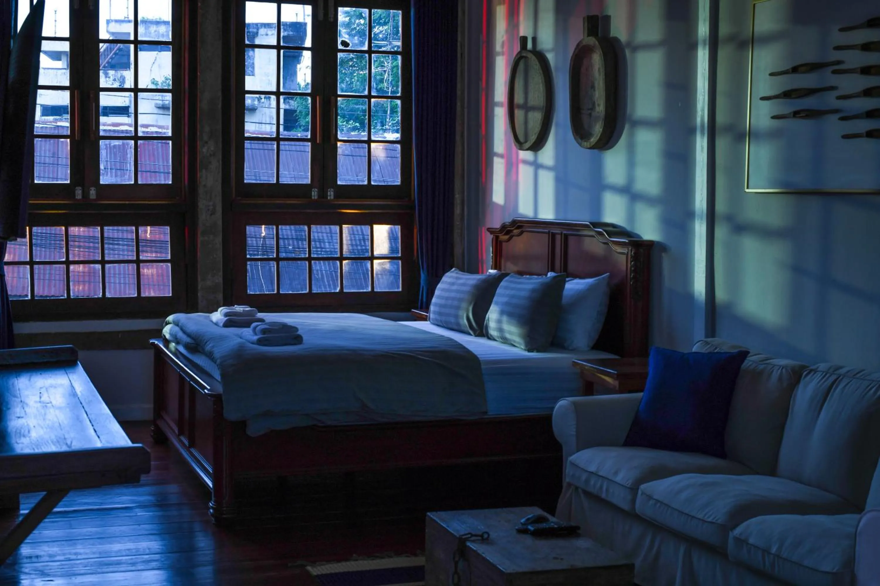 Bed in Velawarin Hotel