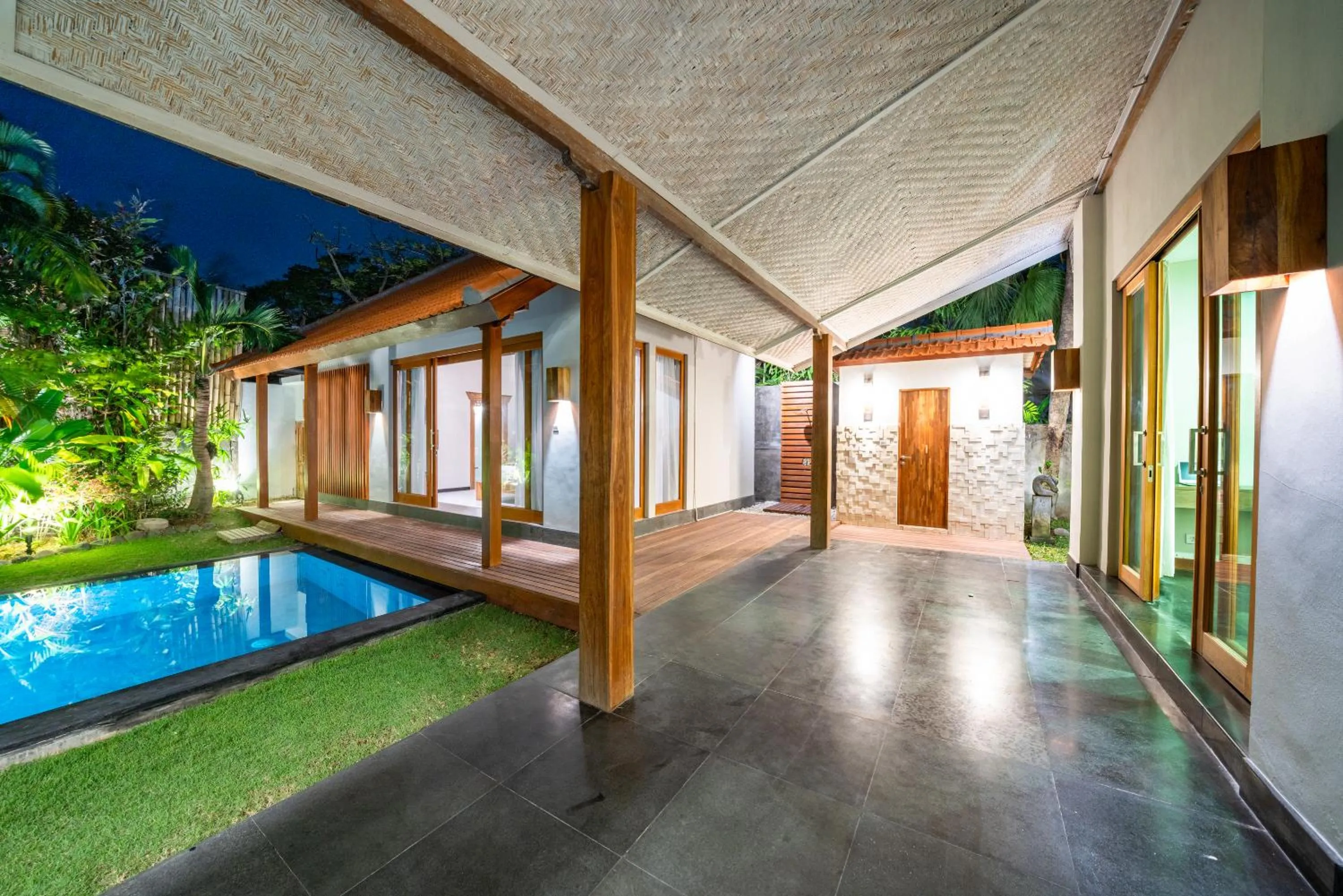 Patio in Villa Litera Canggu Bali