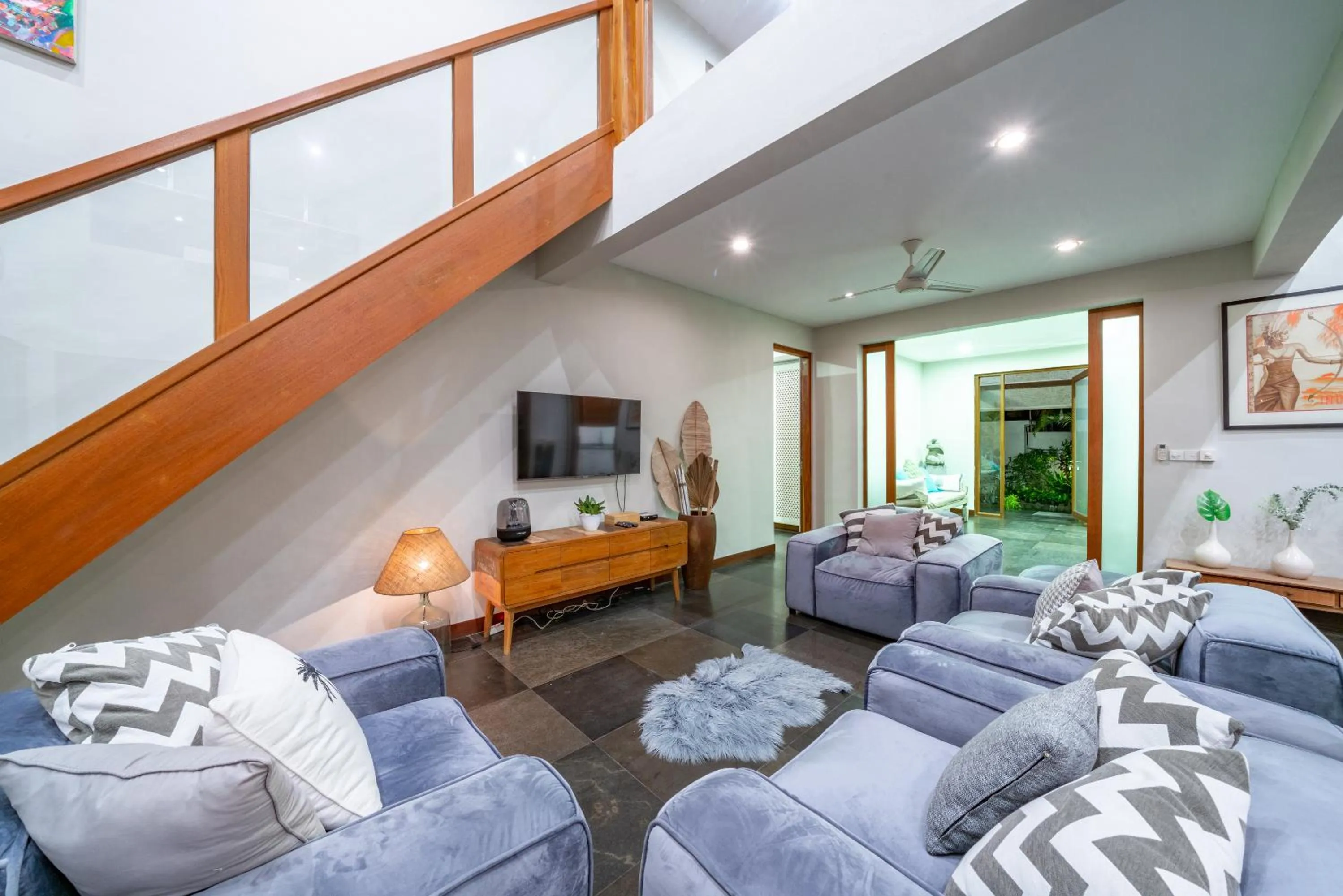 Living room in Villa Litera Canggu Bali