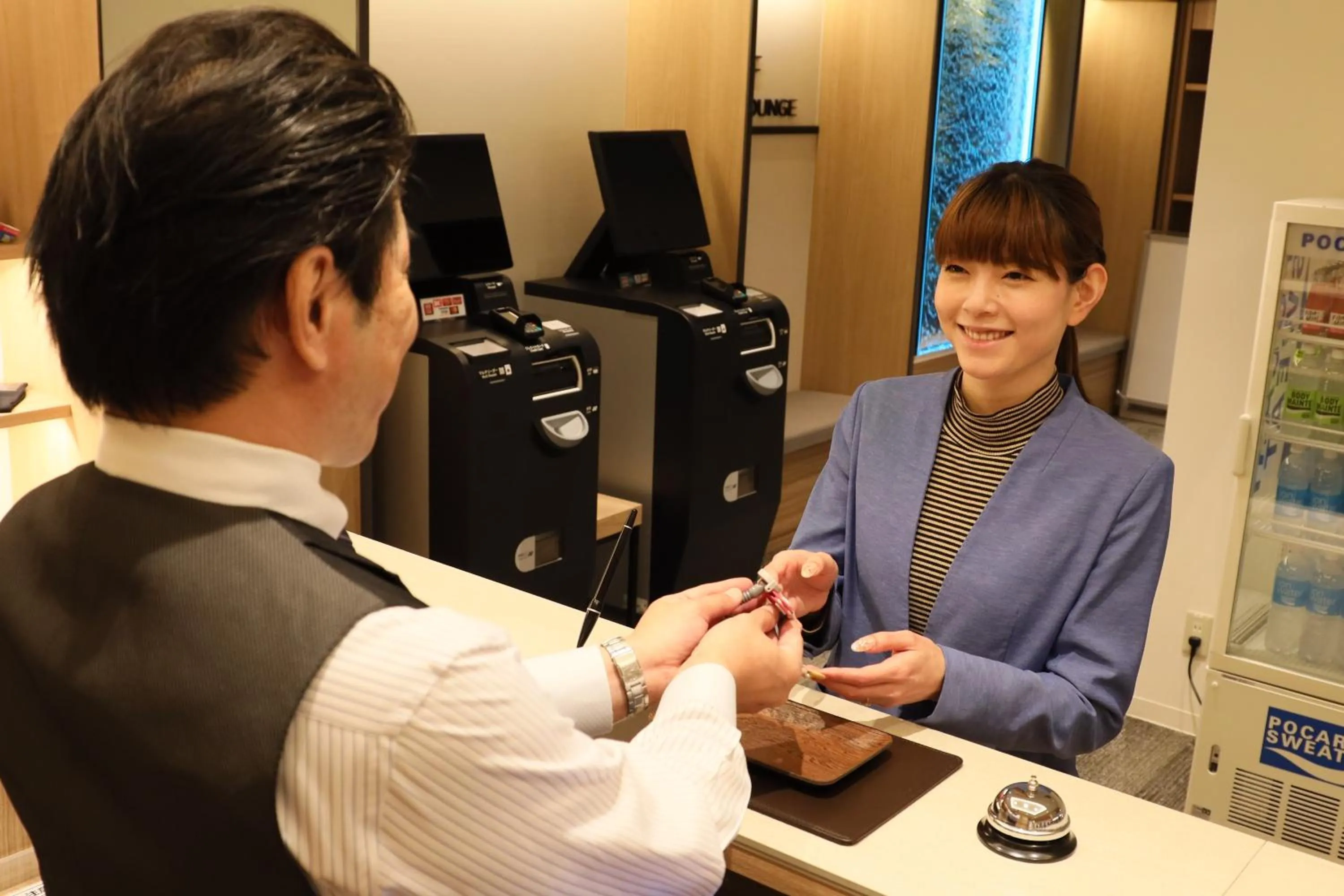 Lobby or reception in Smart Stay SHIZUKU Shinagawa-Oimachi