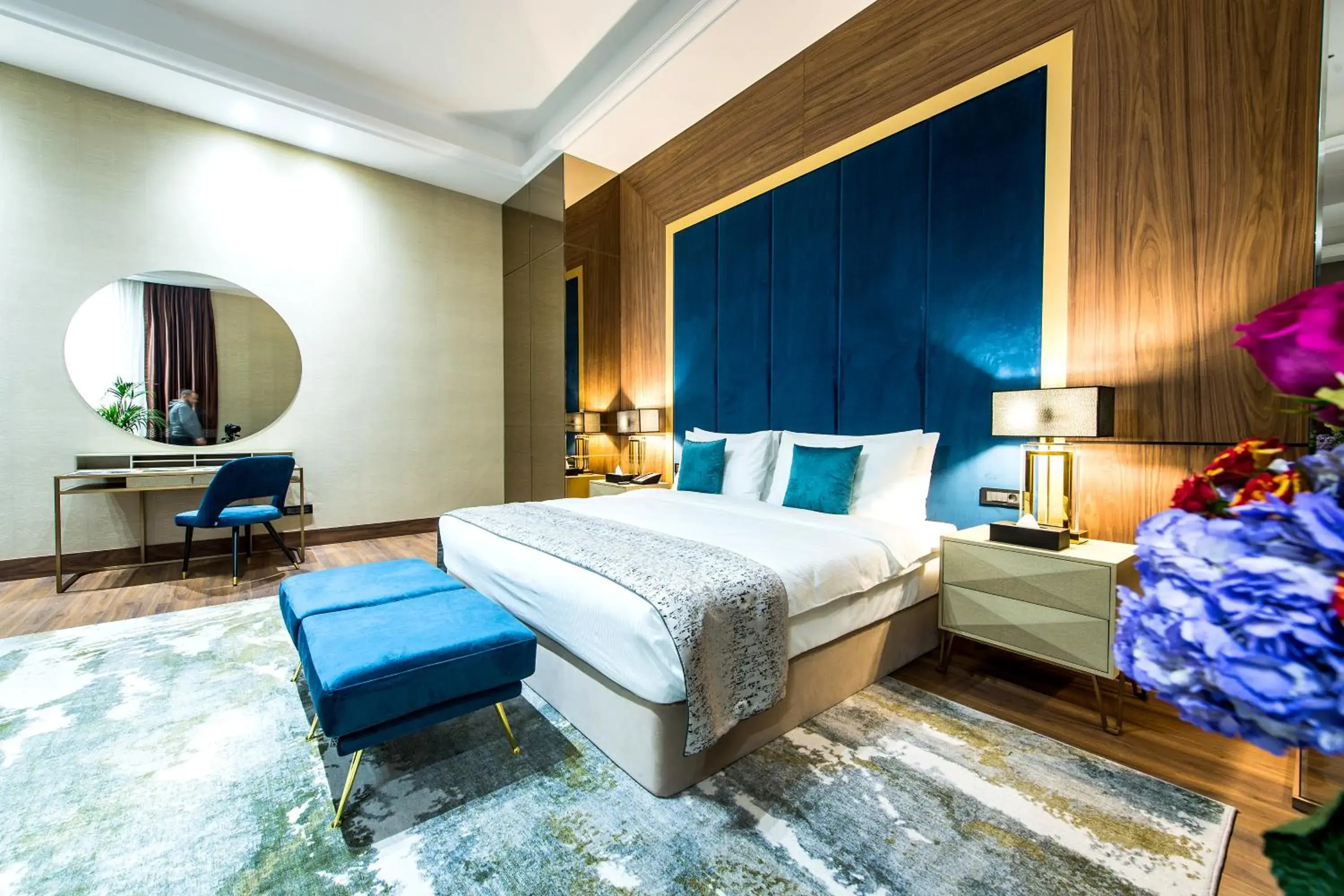 Bedroom, Bed in Rixos Turkistan Bedroom, Bed in Rixos Turkistan