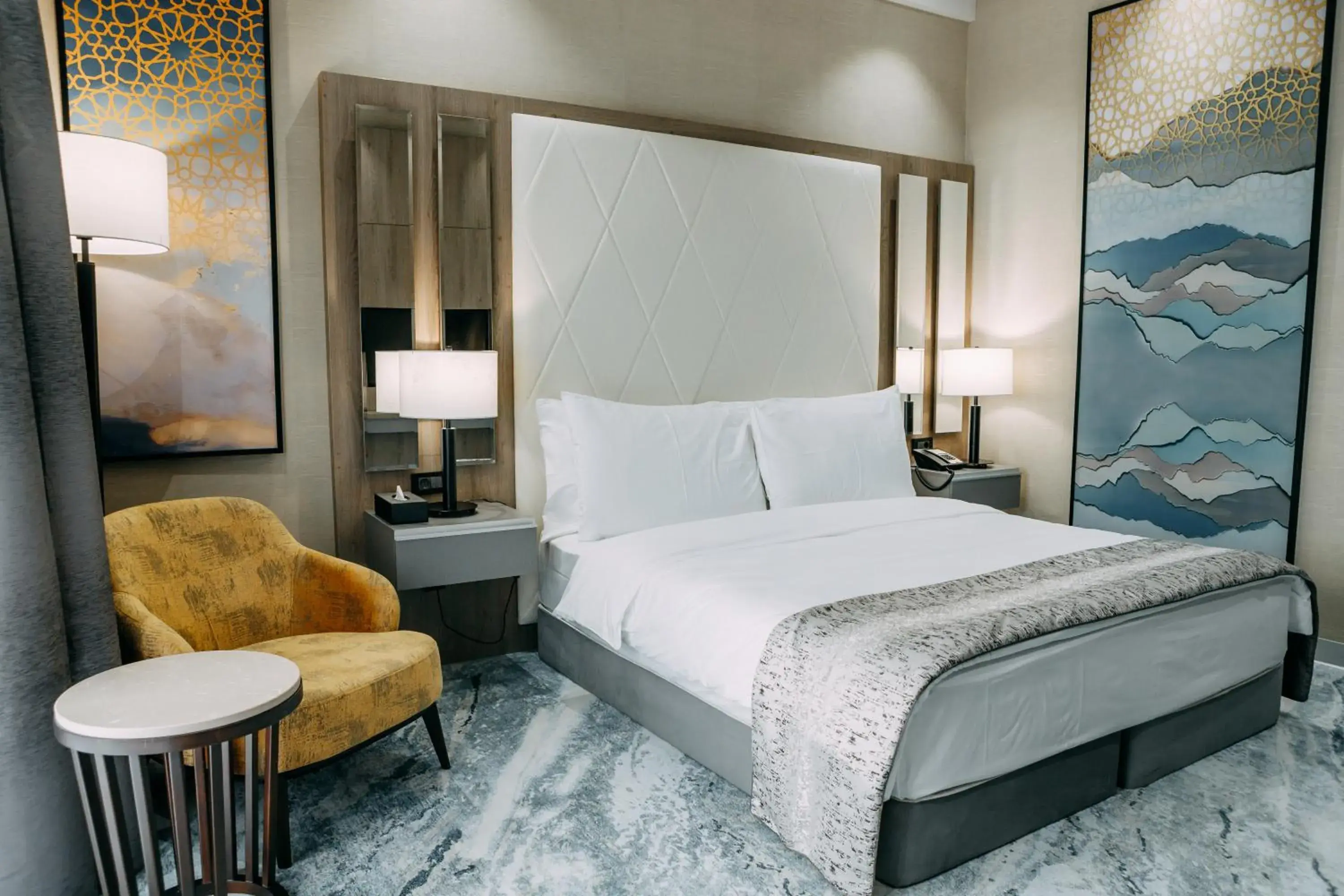 Bedroom, Bed in Rixos Turkistan Bedroom, Bed in Rixos Turkistan